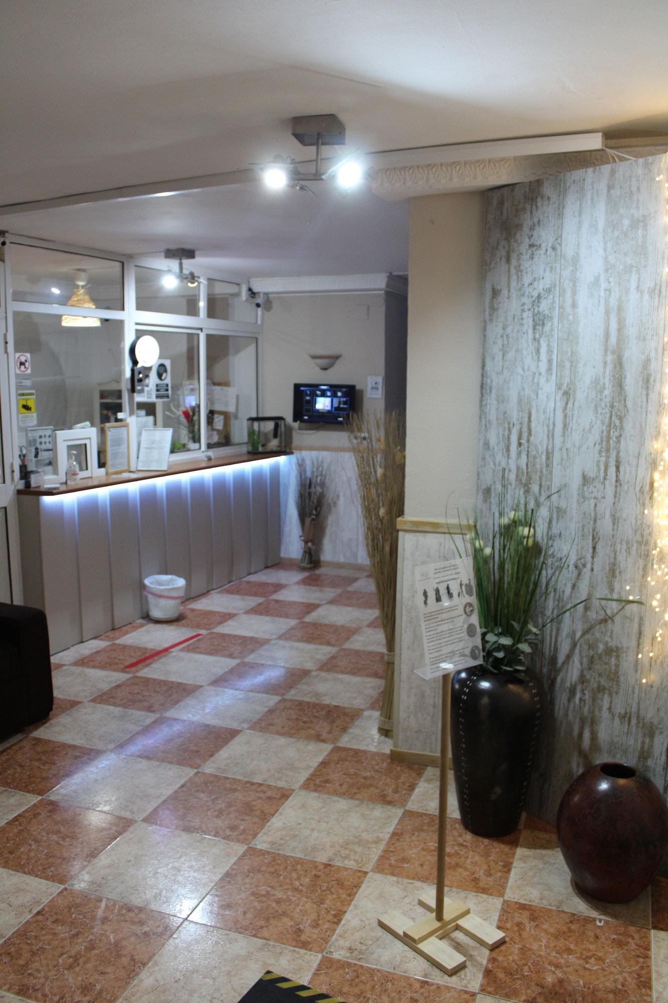 Vista Lobby Hostal Virgen del Rocio II