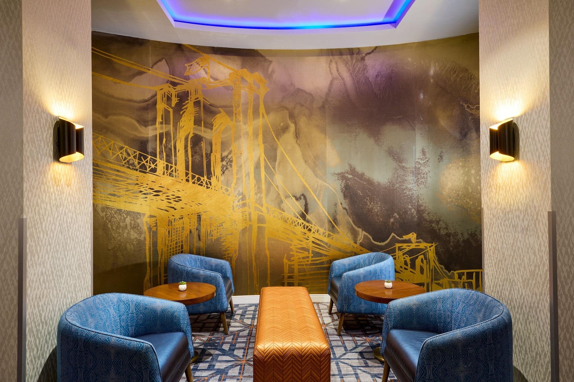 Vista Lobby Sheraton Brooklyn New York Hotel