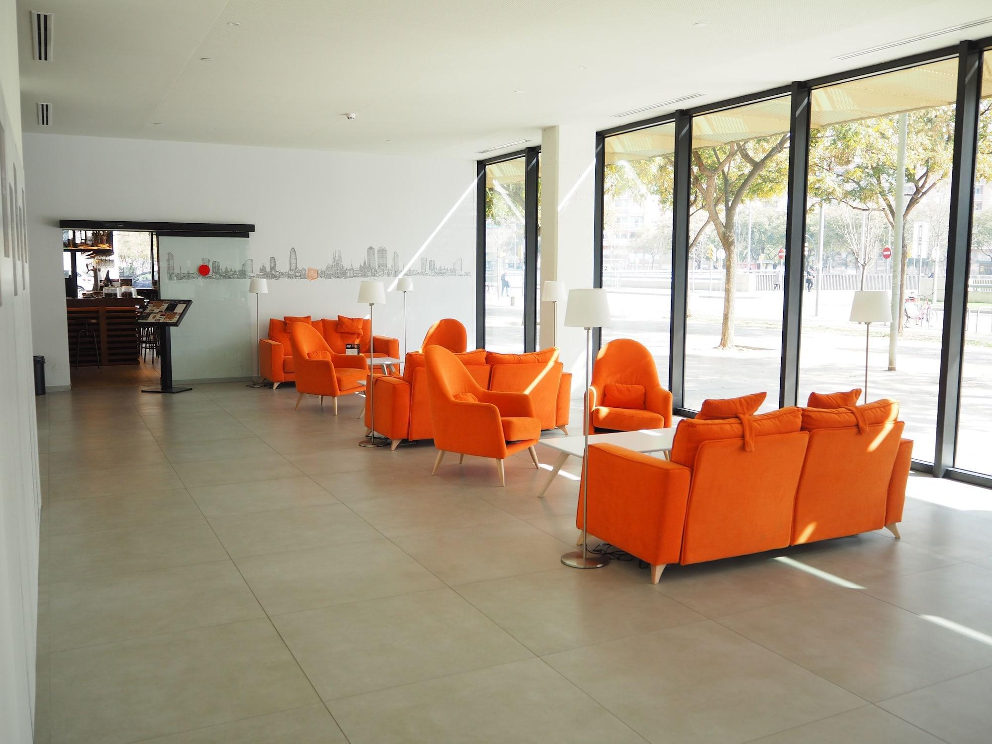 Vista Lobby easyHotel Barcelona Fira