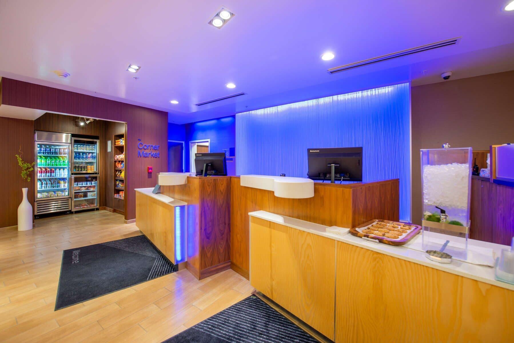 Vista Lobby Fairfield Inn & Suites by Marriott Sidney