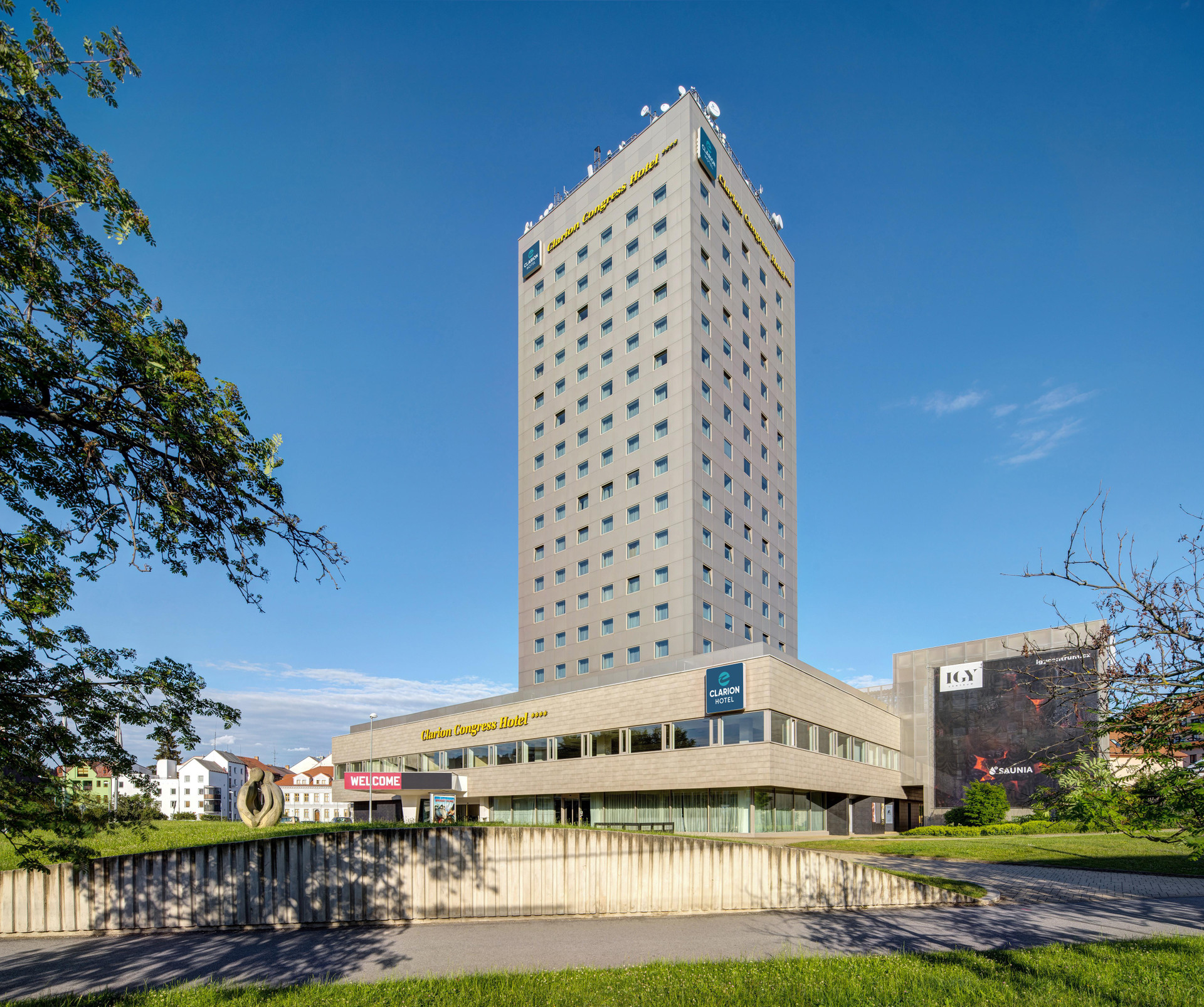 Vista Exterior Clarion Congress Hotel Ceske Budejovice