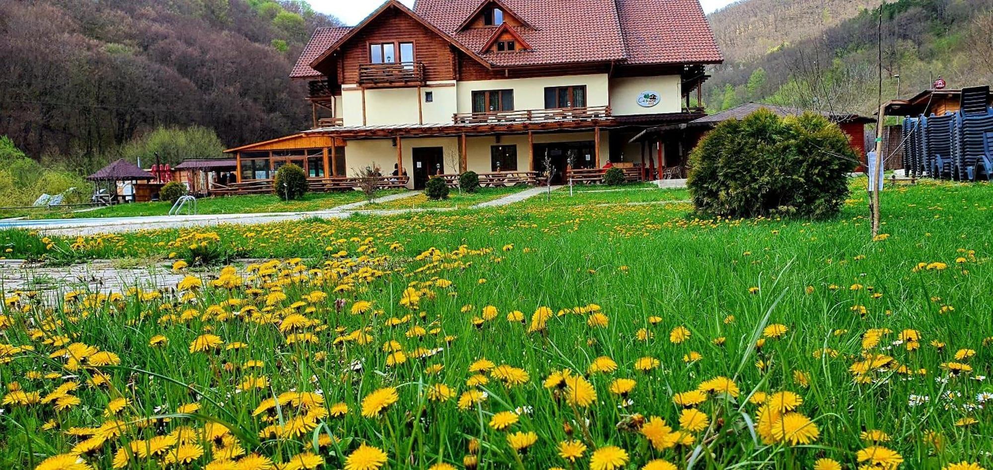Vista Exterior Pensiunea Casiana