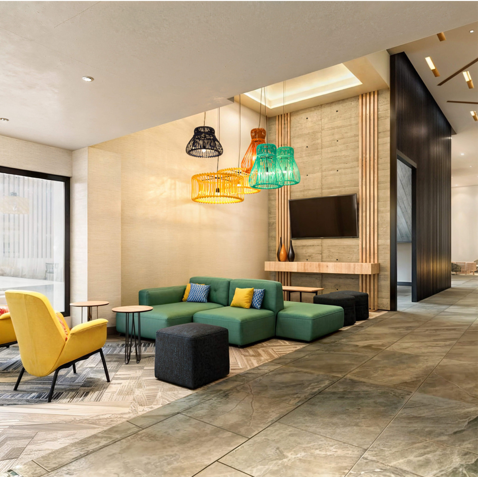 Vista Lobby Homewood Suites By Hilton Saltillo