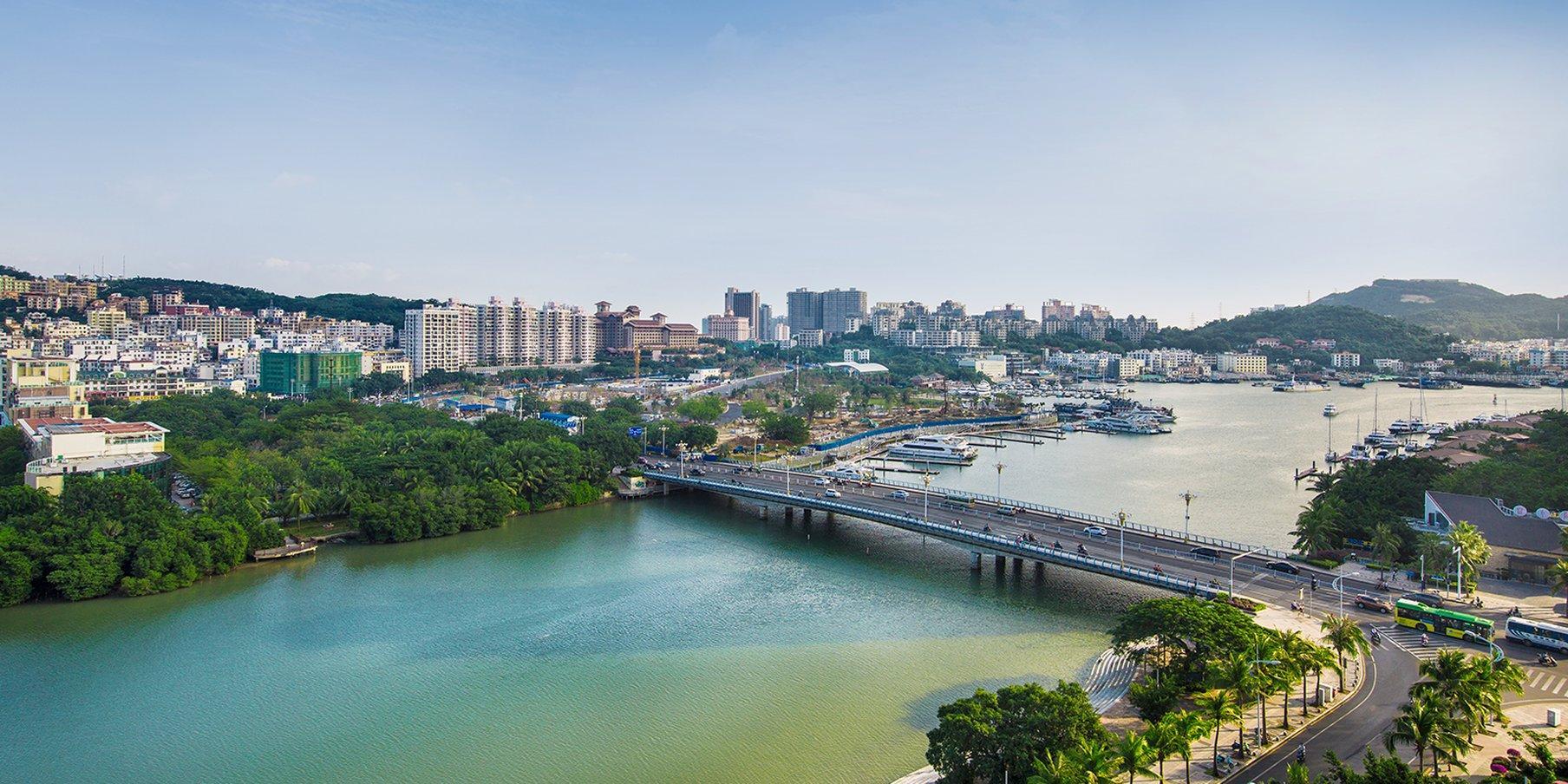 Vista Exterior Crowne Plaza Sanya City Center