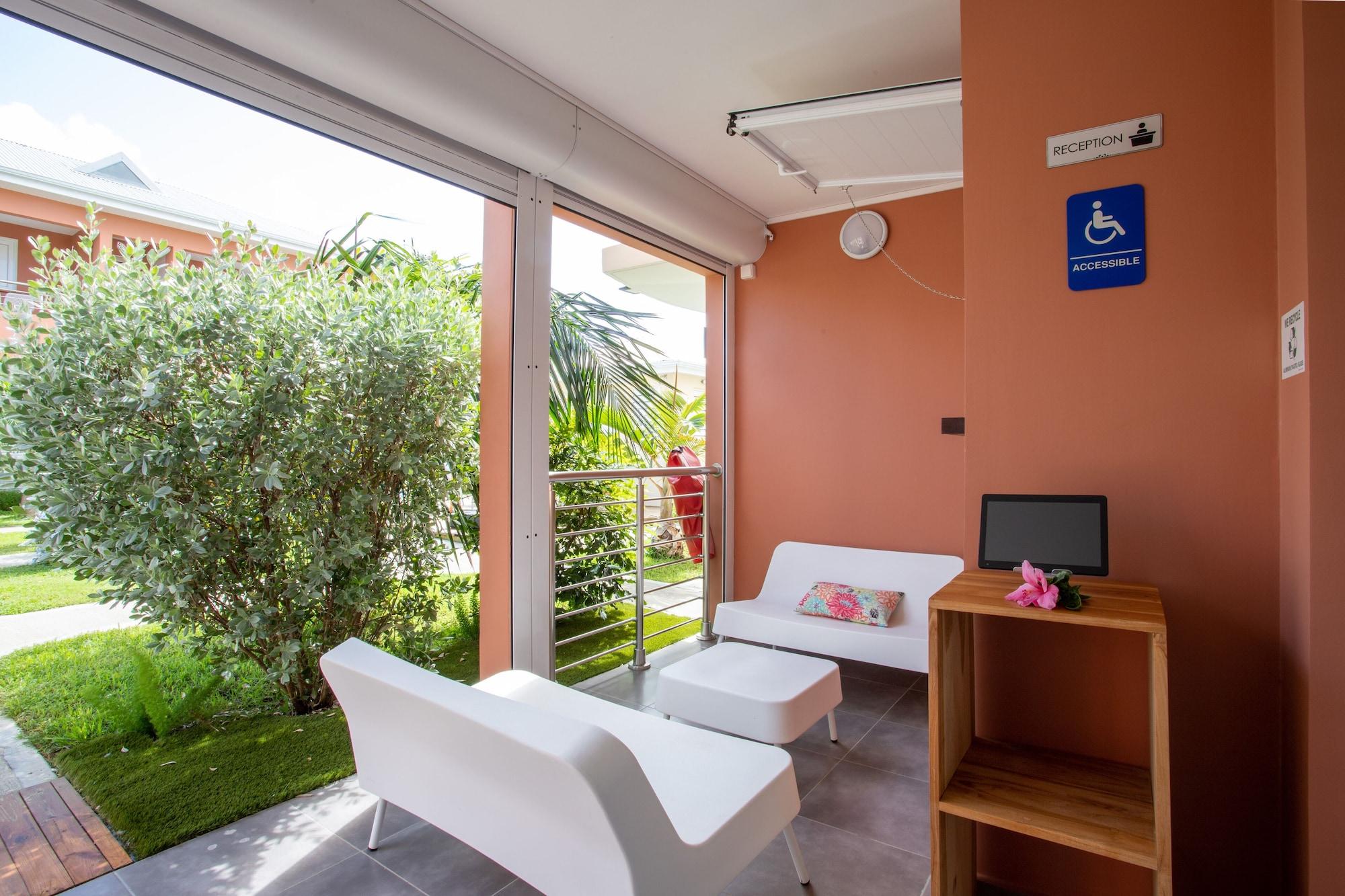 Vista Lobby Hôtel Guadeloupe Palm Suites