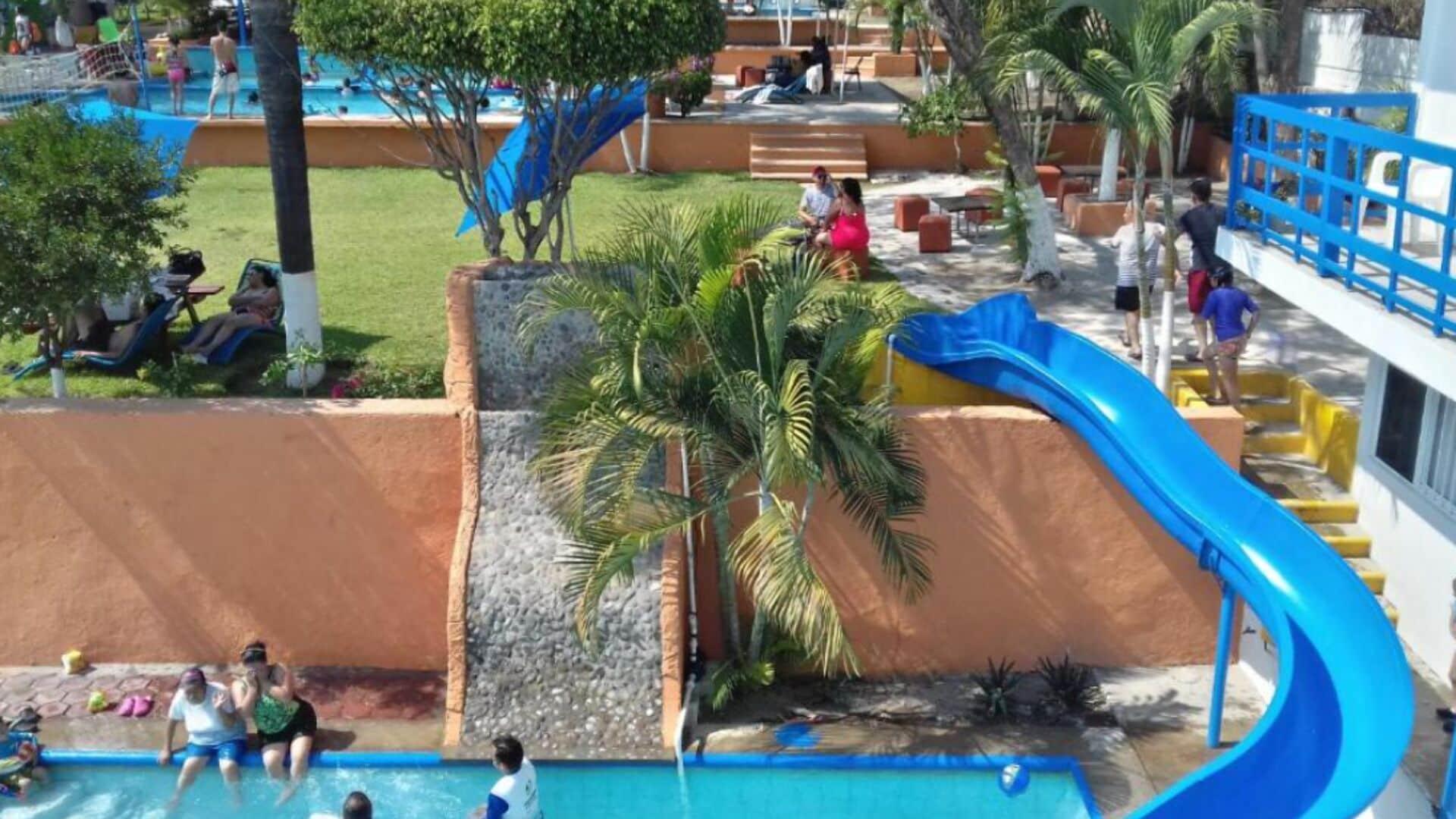 Vista Piscina Hotel Ameyali Tequesquitengo