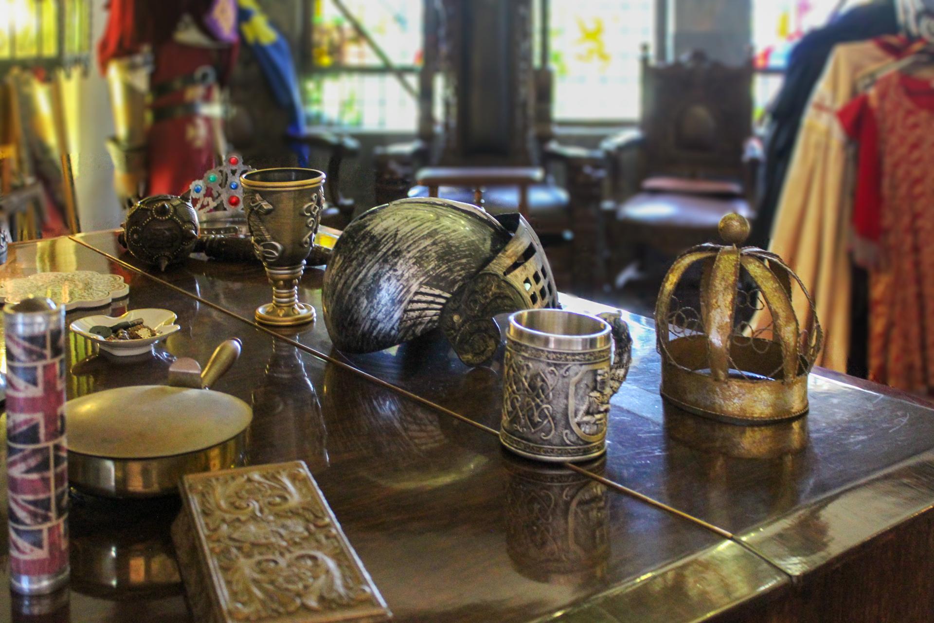 Vista Lobby Castillo Medieval