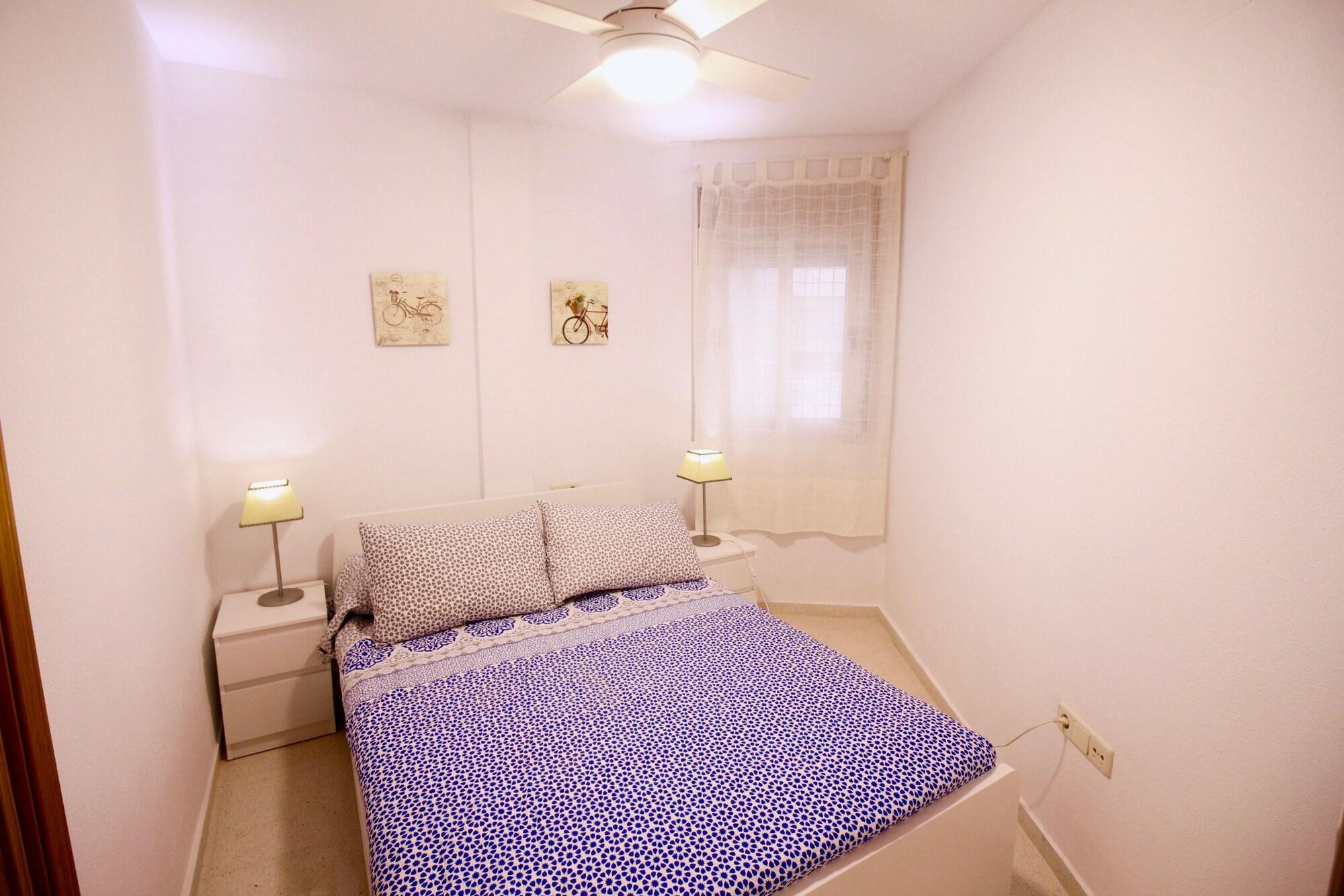 Habitación Apartamento Postiguet con Balcón