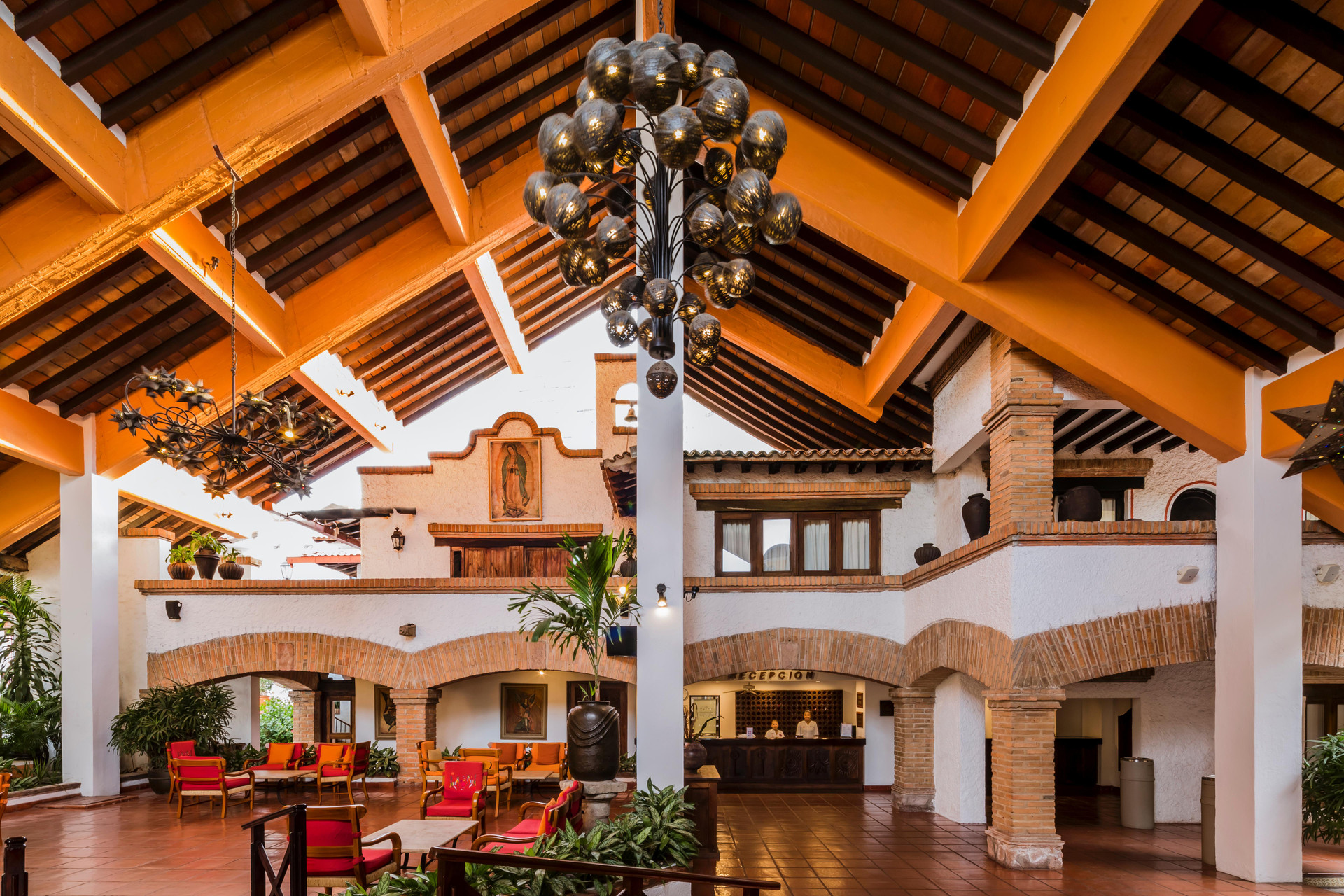Lobby view Hacienda Buenaventura Hotel and Mexican Charm