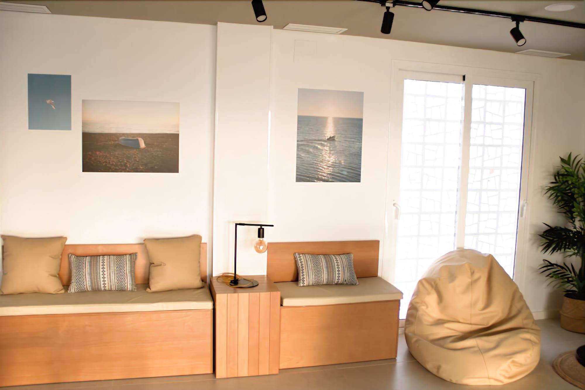 Vista Lobby Sosiego Hostal de Mar