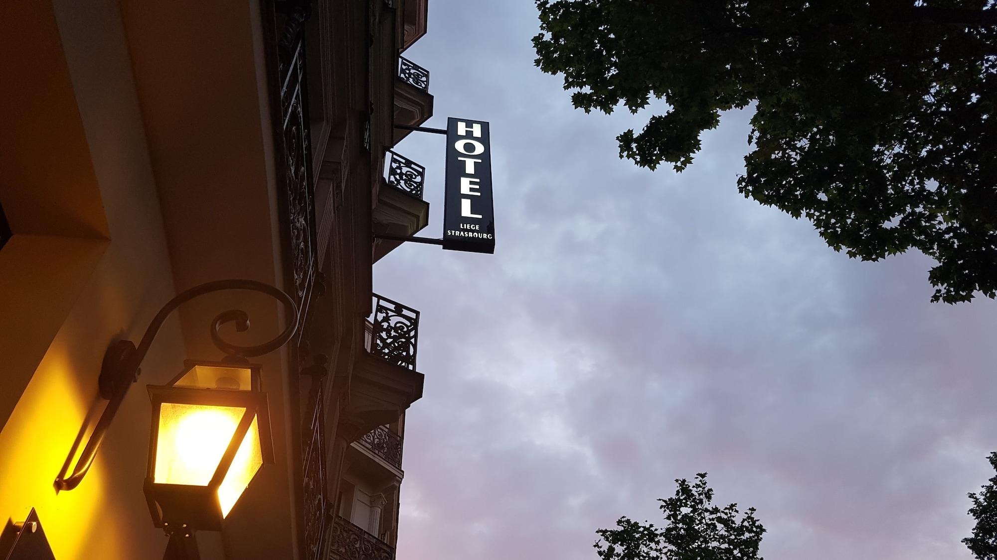 Vista Exterior Hotel Liège Strasbourg