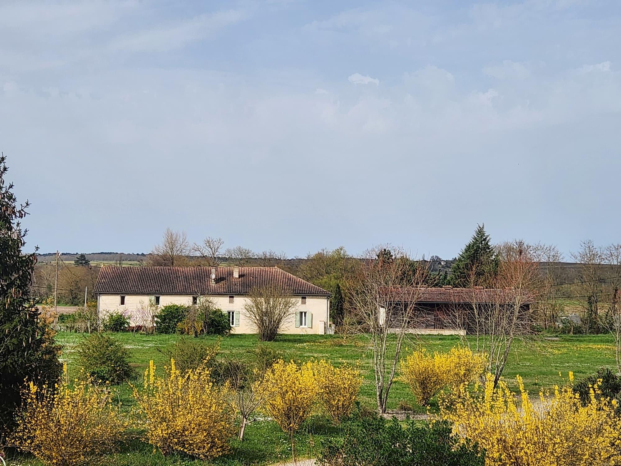 Vista Exterior Auberge des Pensees