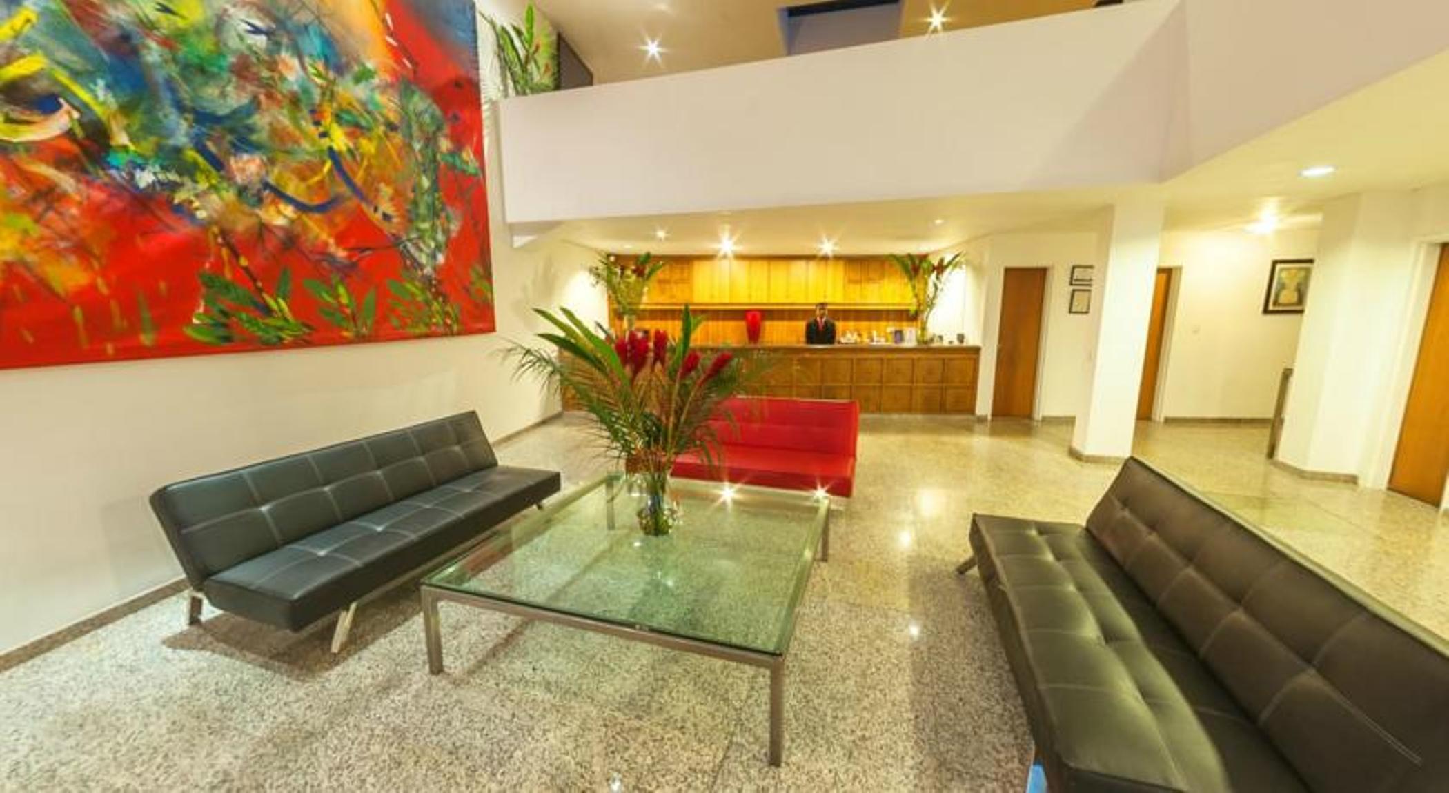 Vista Lobby Hotel Oceanía Bogotá