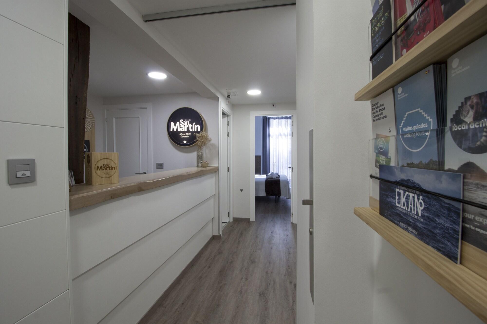 Vista Lobby Pension San Martin