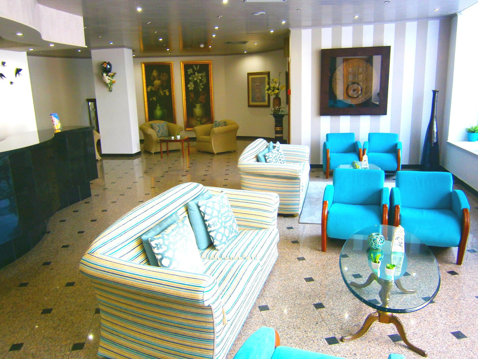 Vista Lobby Hotel Cristal Caldas