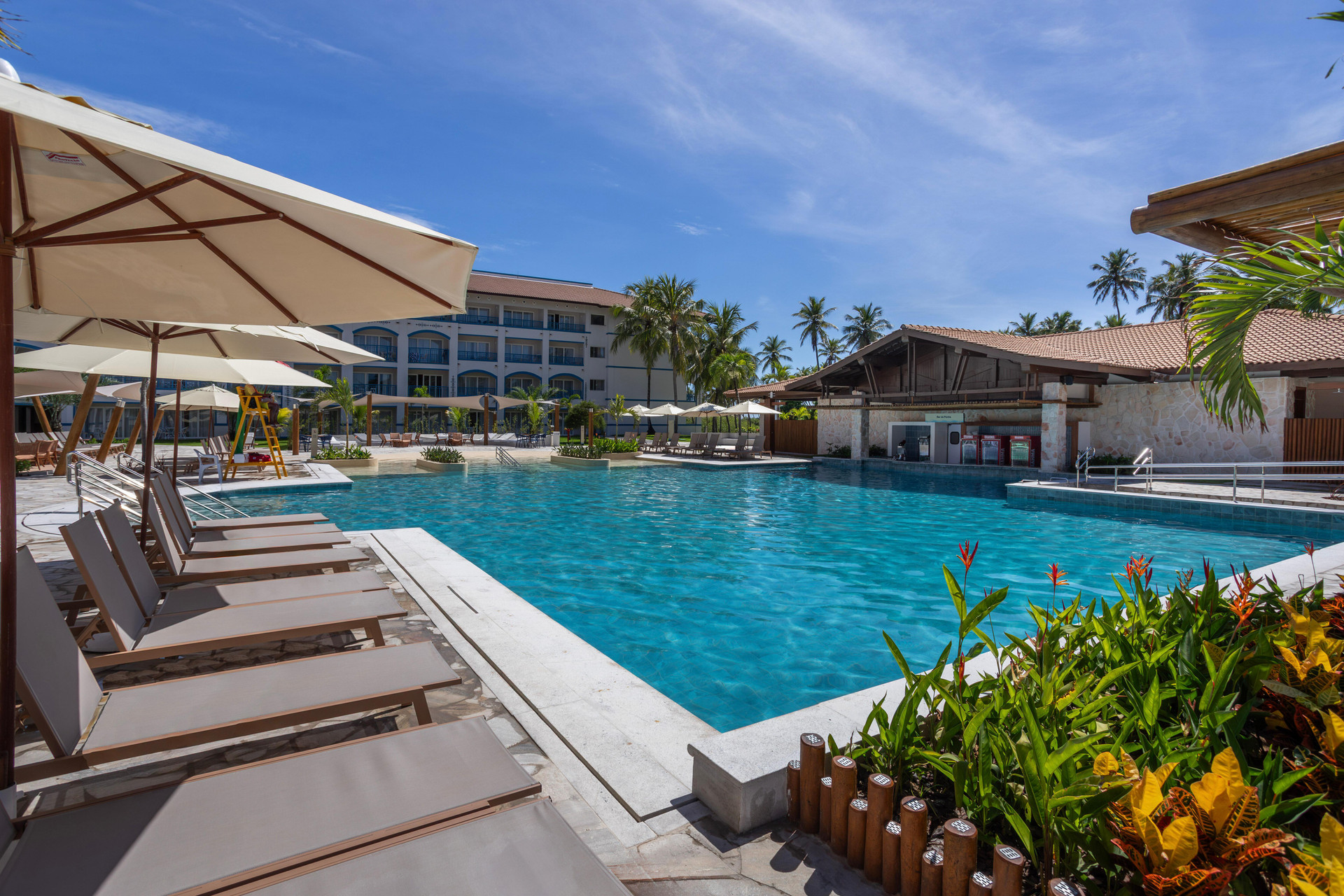 Vista Piscina Sauipe Mar Premium - All Inclusive