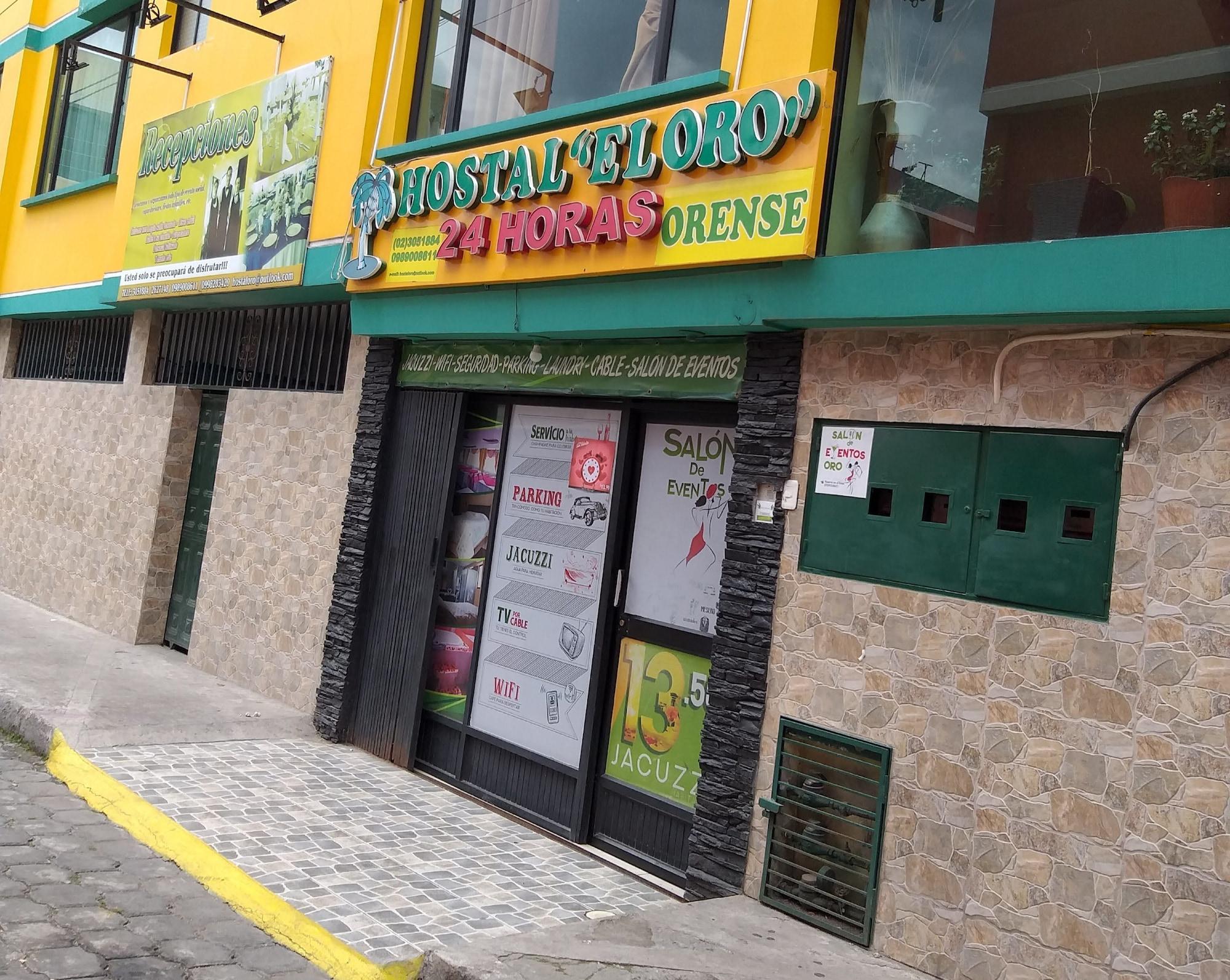 Vista Exterior Hostal Oro Orense