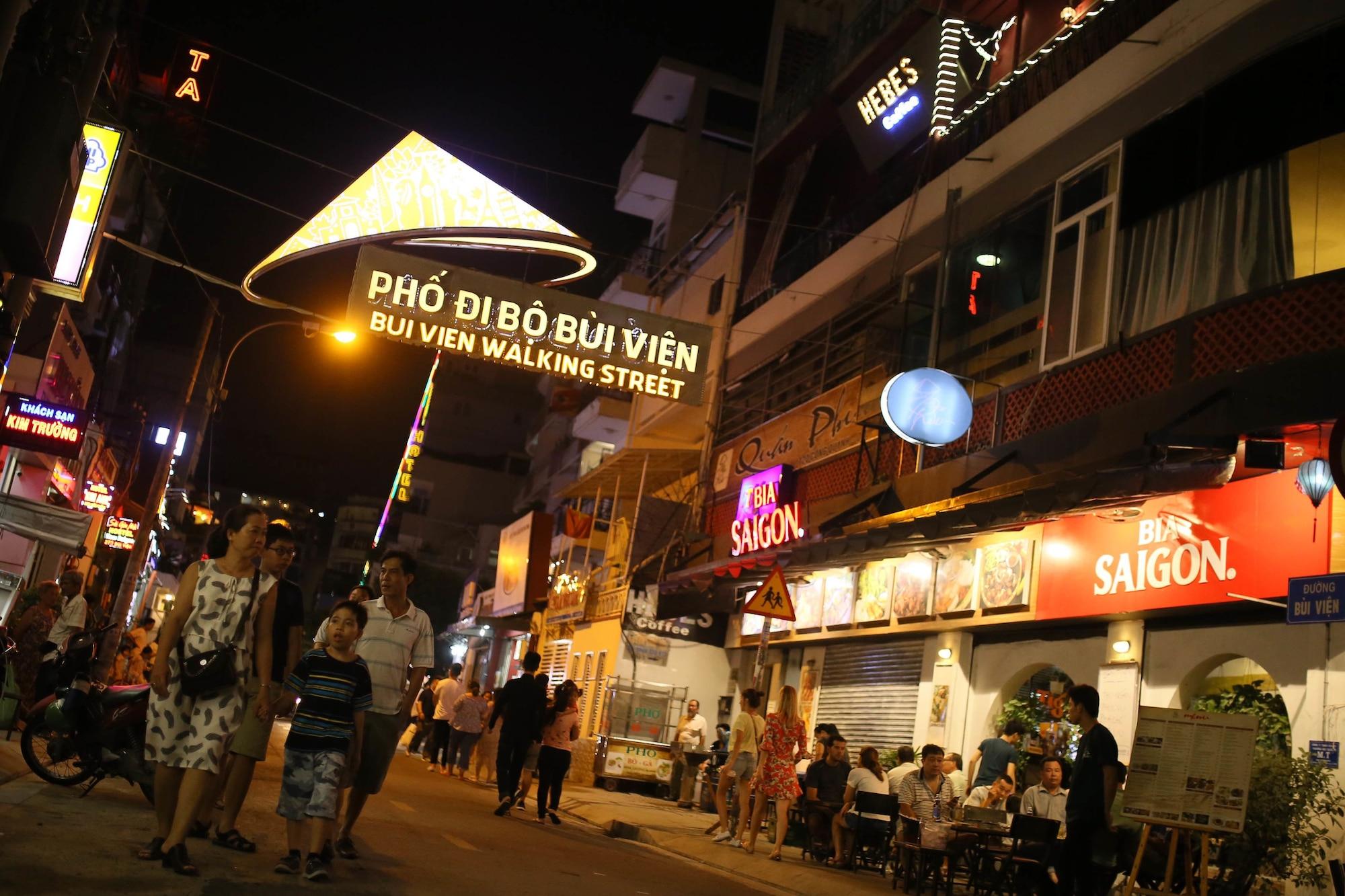 Vista Exterior Sao Nam Hotel - Bui Vien Walking Street