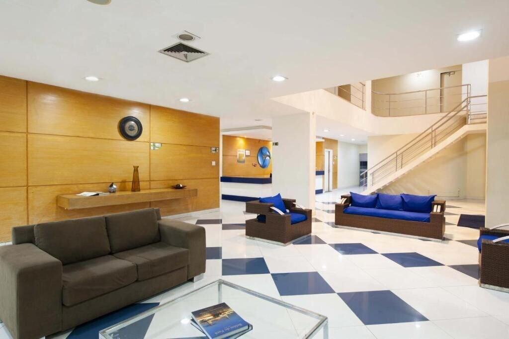 Vista do lobby Hotel Gold Martan