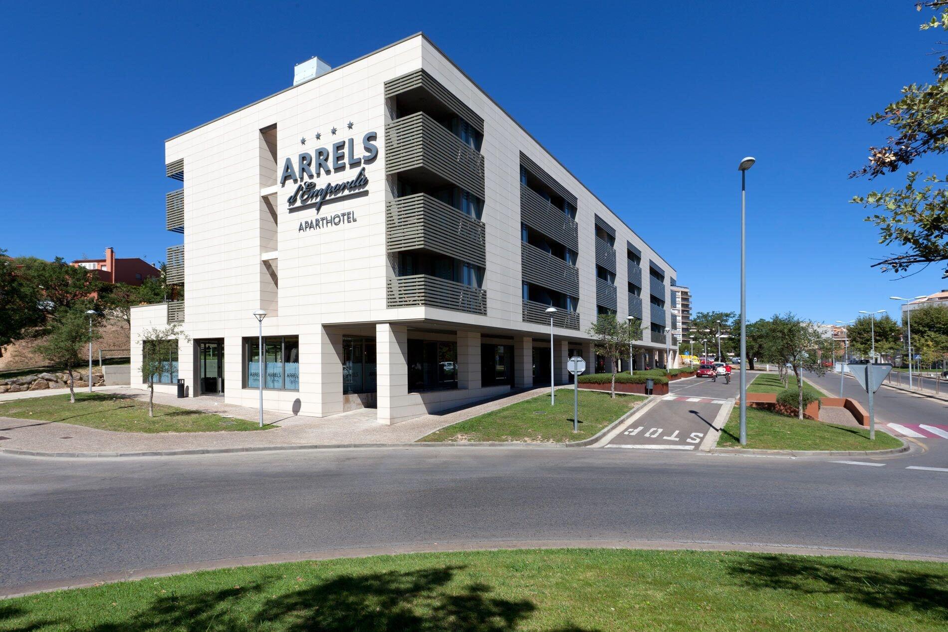 Vista Exterior Aparthotel Arrels d'Empordà