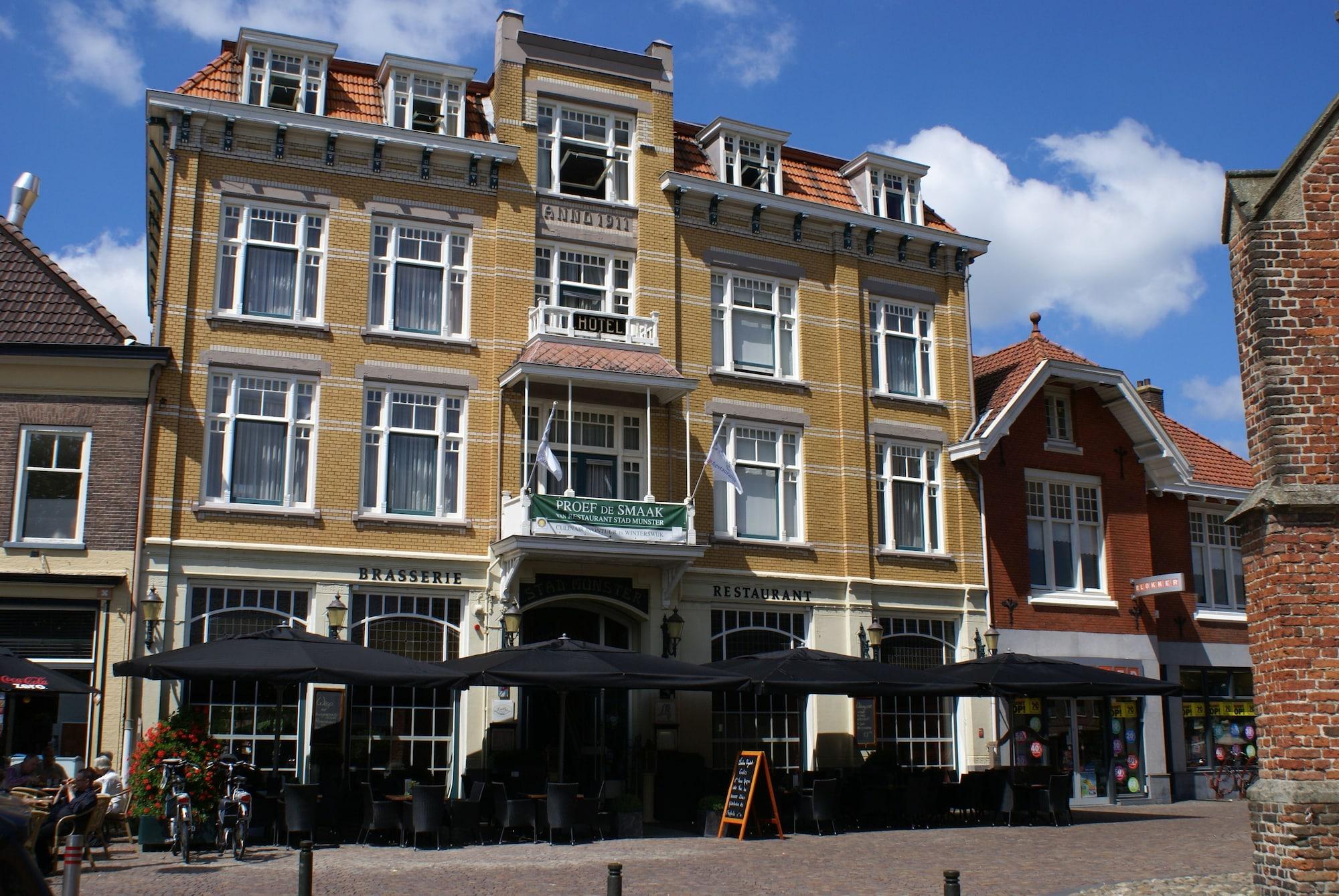 Vista Exterior Hotel Restaurant Stad Munster