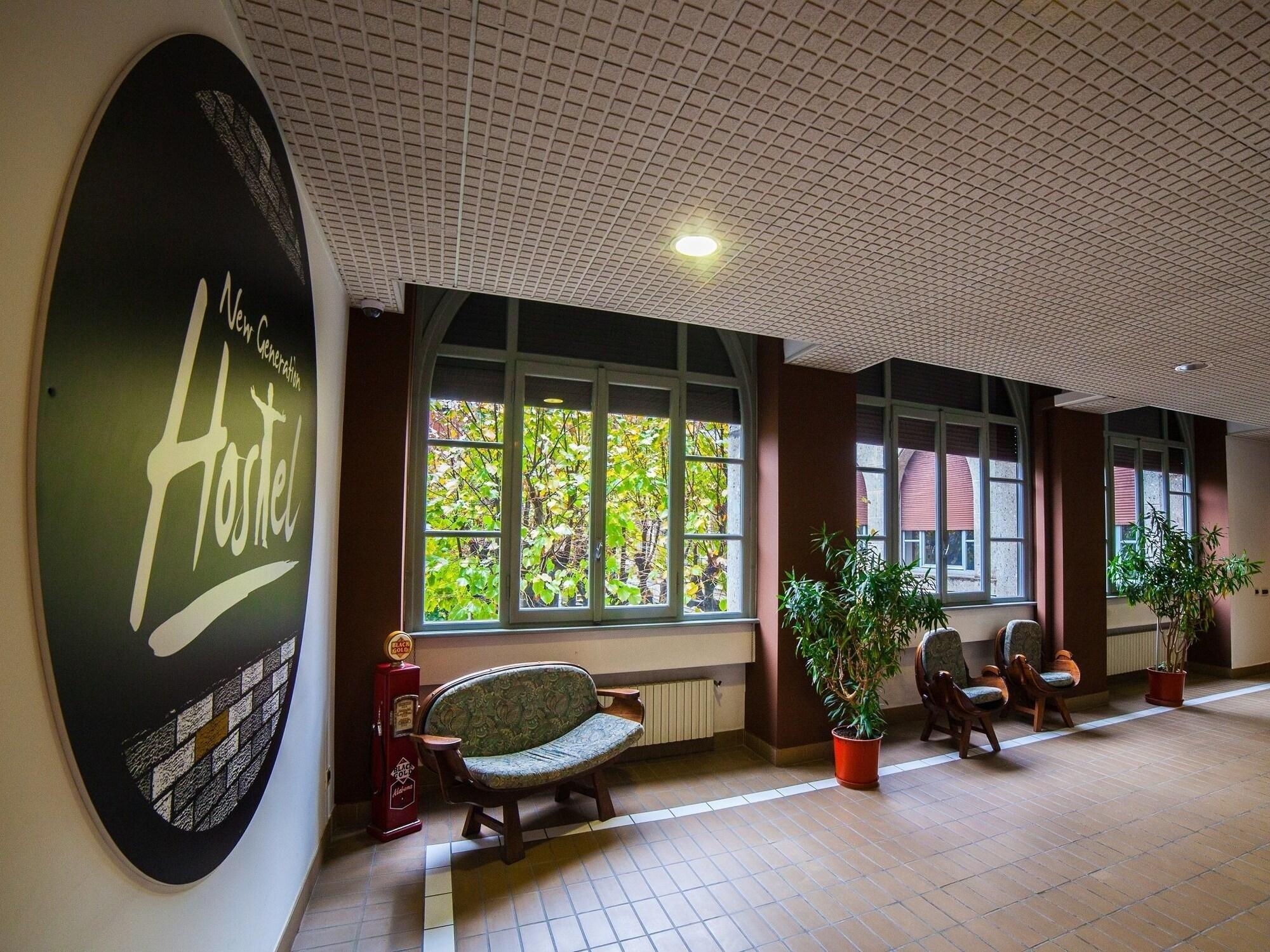 Vista Lobby New Generation Hostel Città Studi