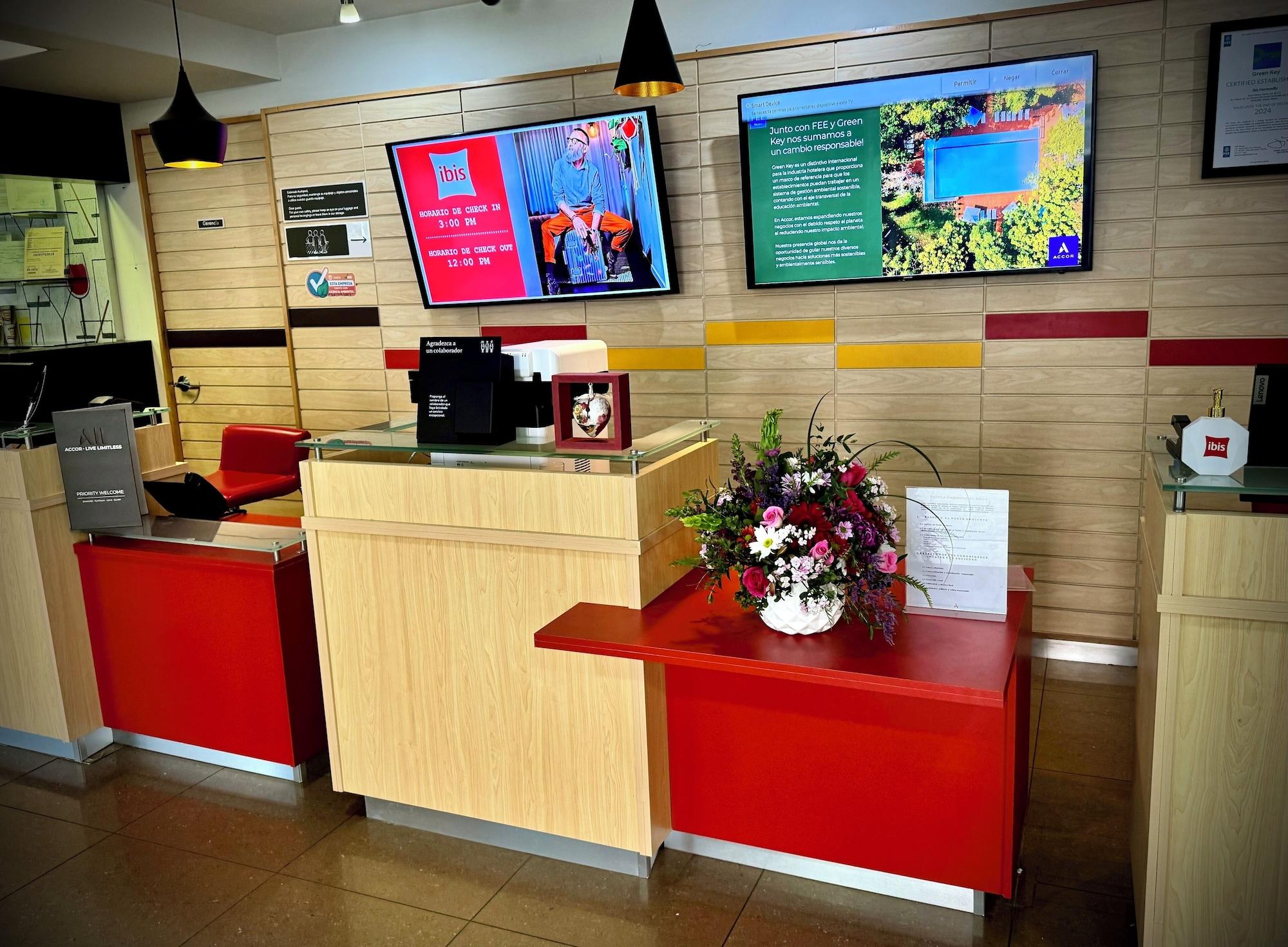Vista Lobby ibis Hermosillo