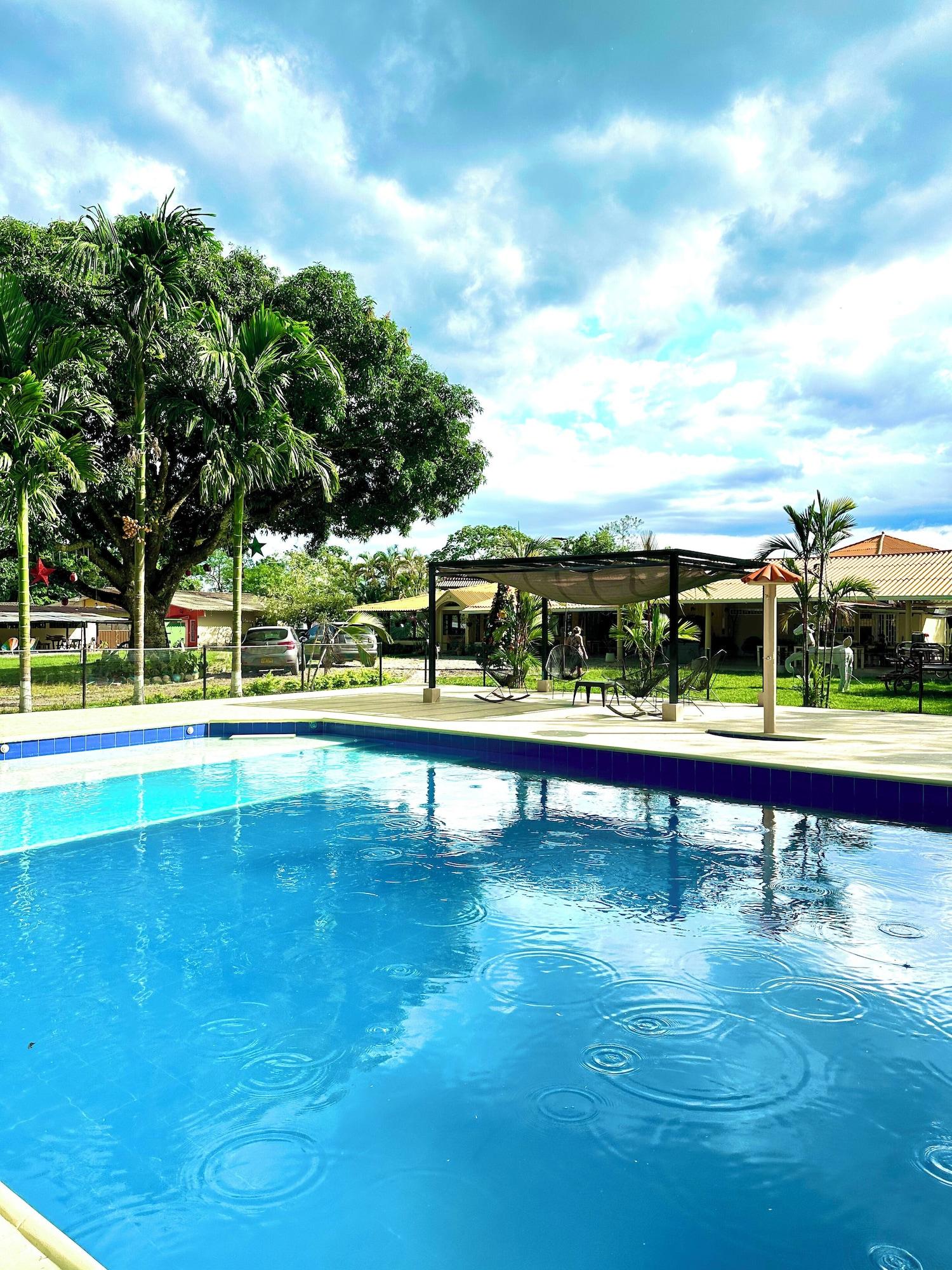 Vista Piscina Buenos Aires Finca Hotel