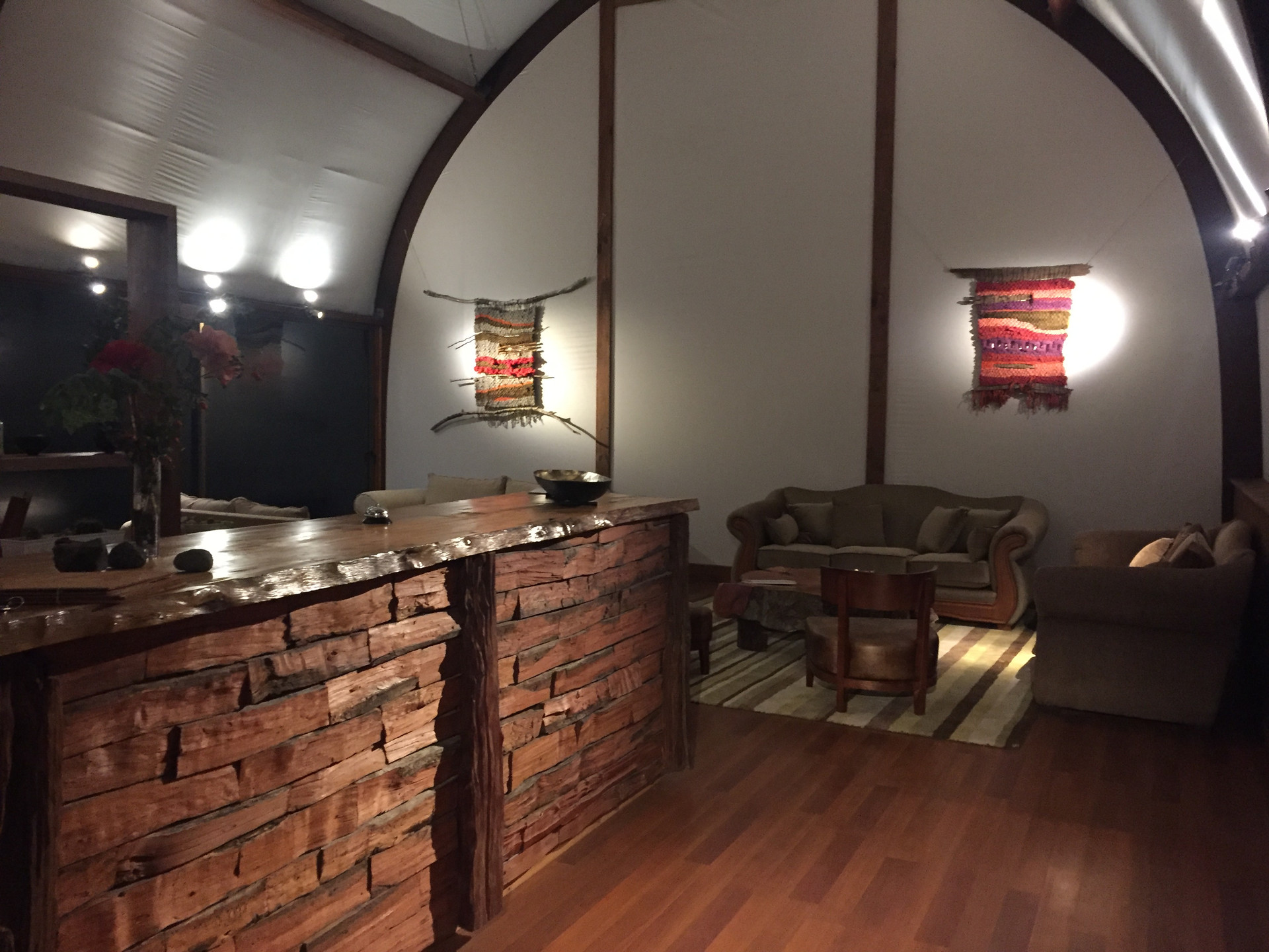 Vista Lobby Lemu Lodge Caburgua