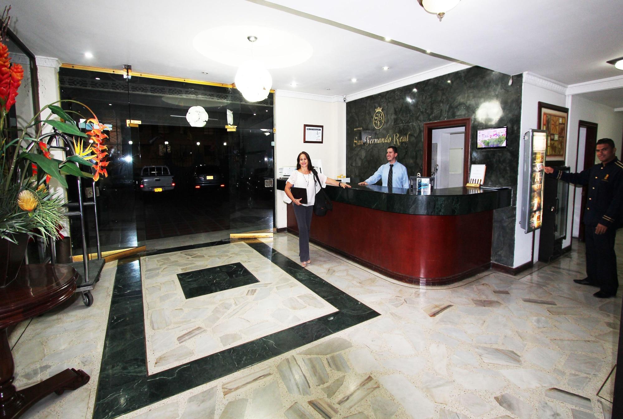 Vista Lobby Hotel San Fernando Real