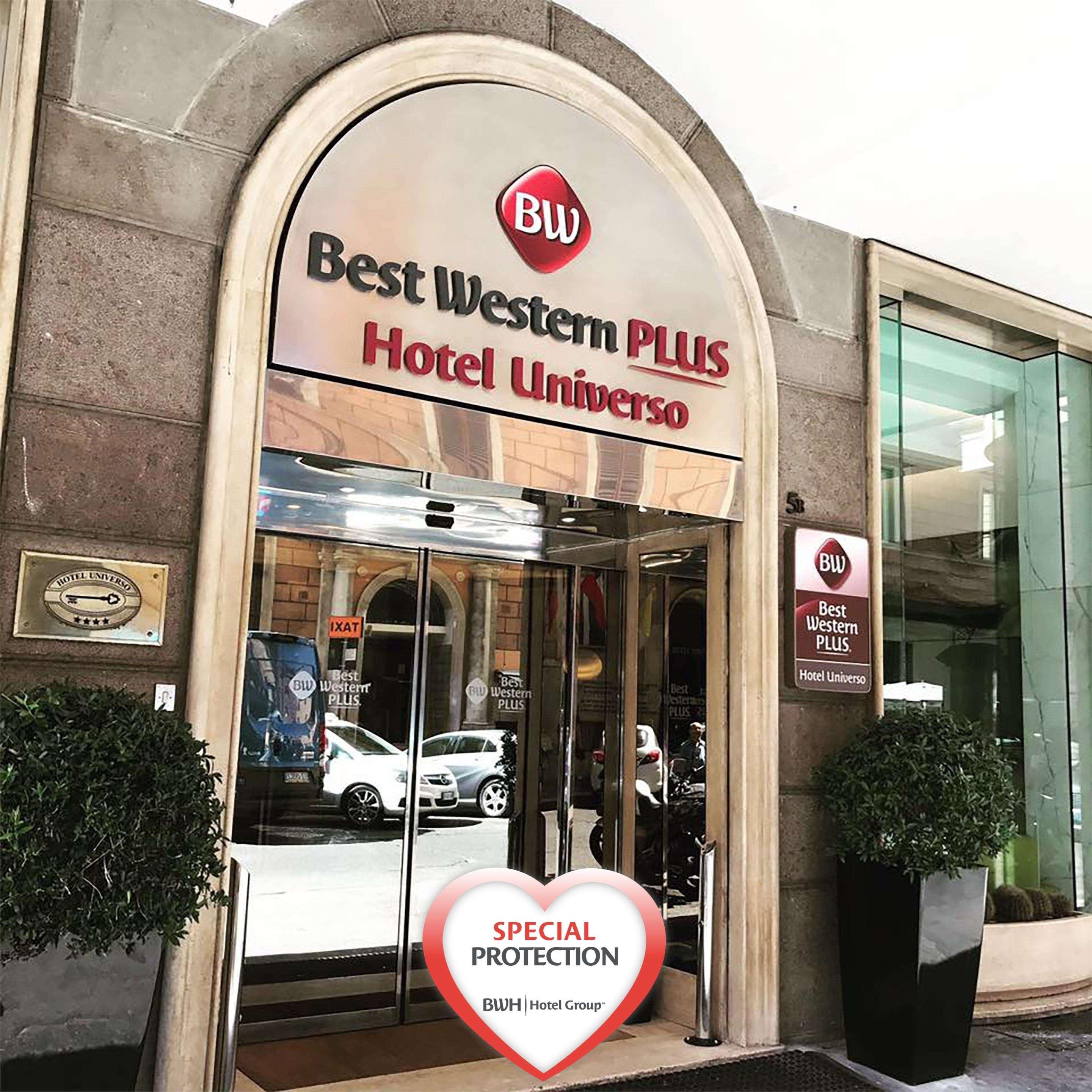 Vista Exterior Best Western Plus Hotel Universo
