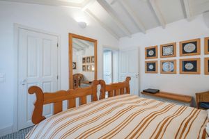 Alquiler Vacacional - Ataraxia at Saravari Beach is a renovated stone cottage.
