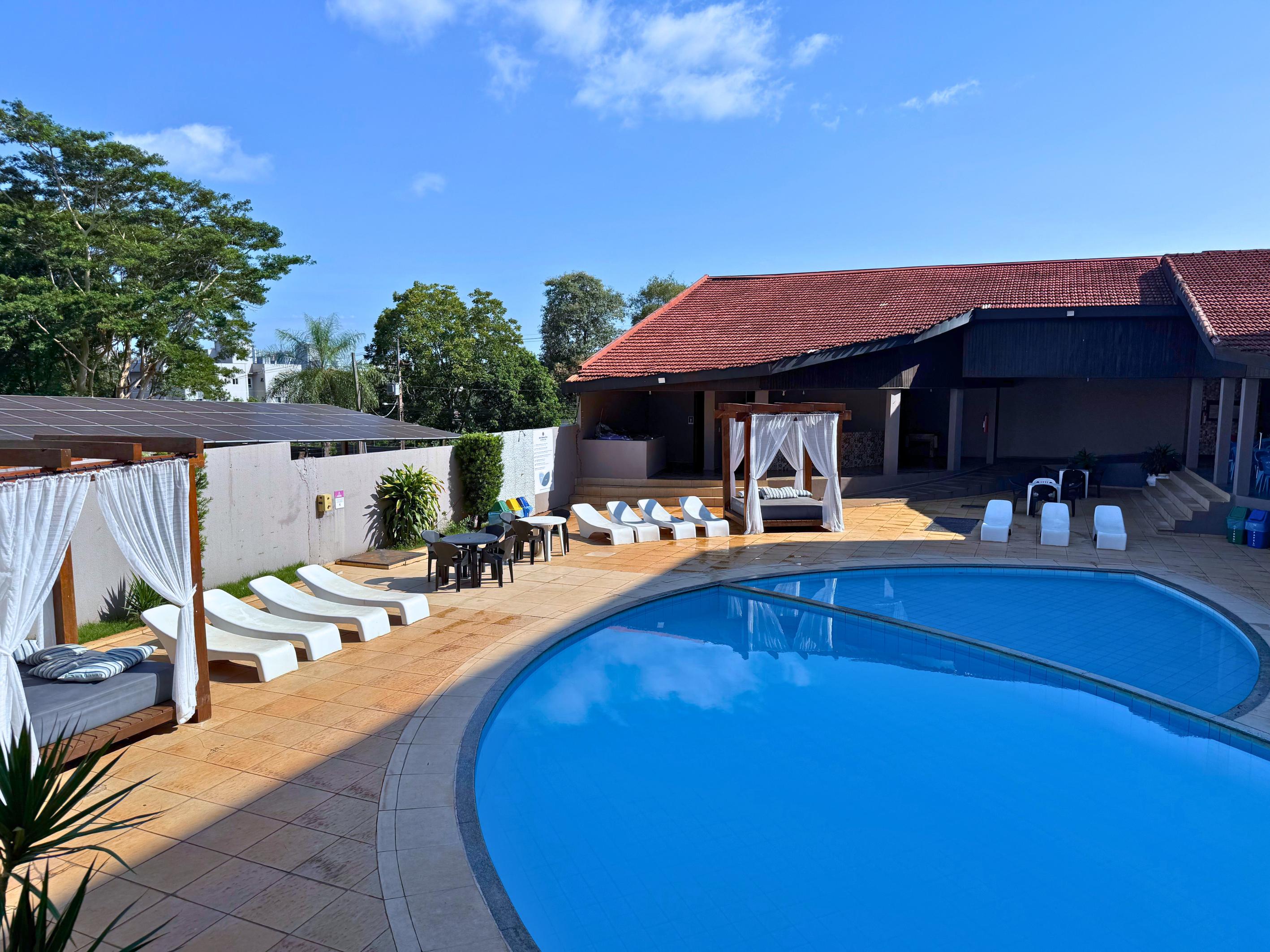 Vista Piscina Manacá Hotel