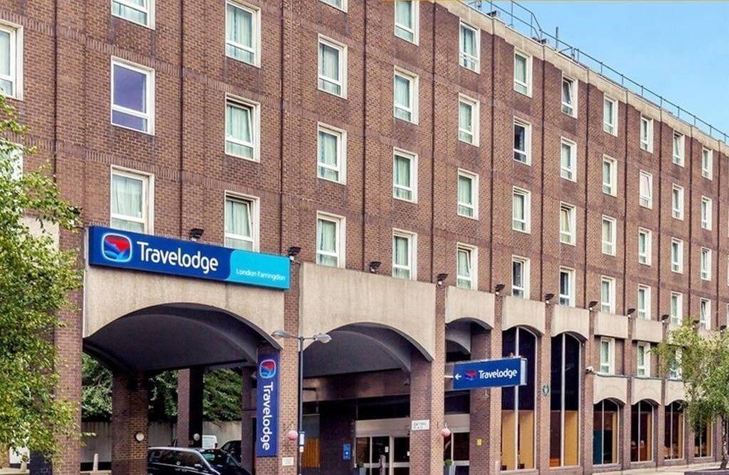 Vista Exterior Travelodge London Farringdon