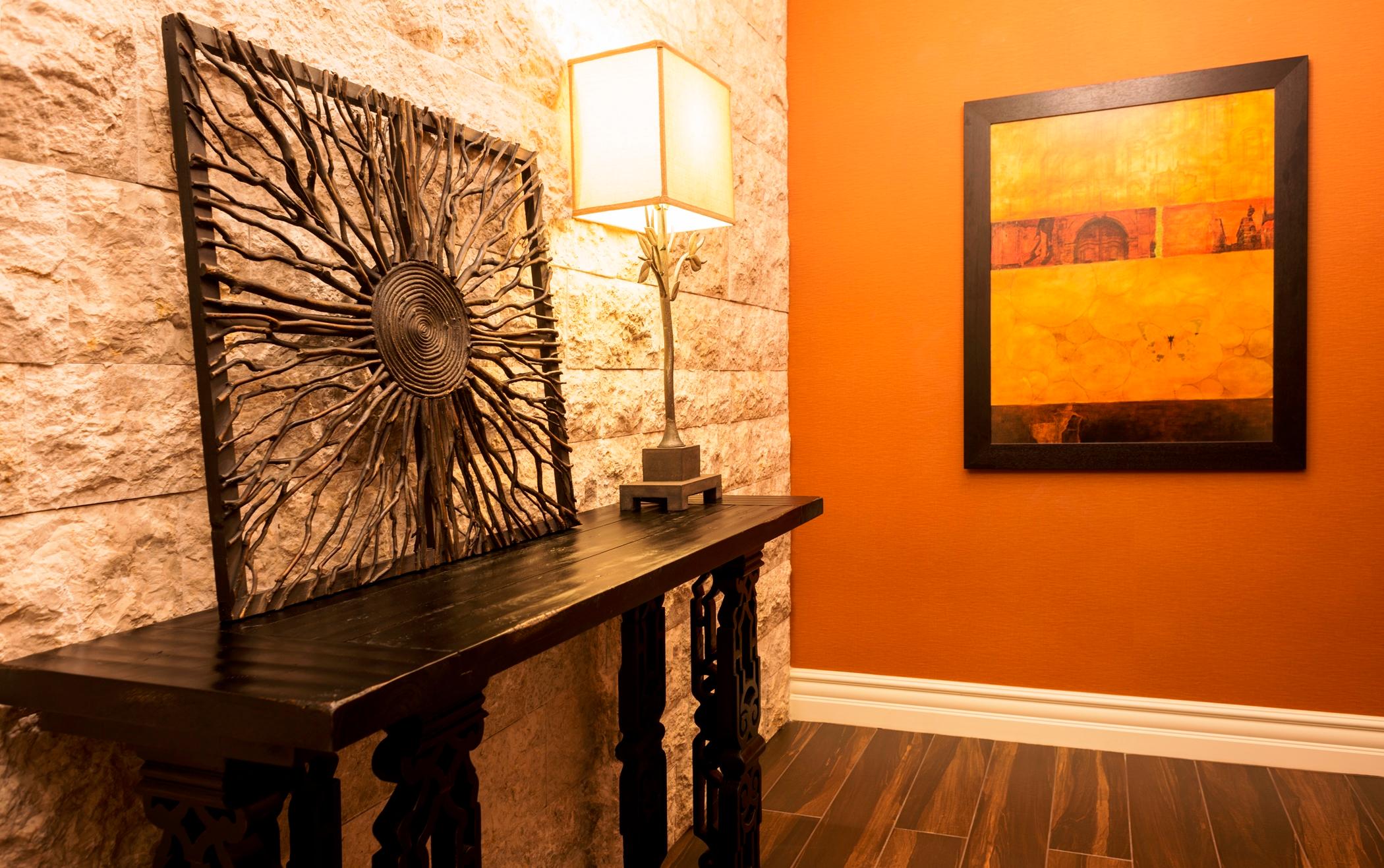 Vista Lobby Ayres Hotel Orange