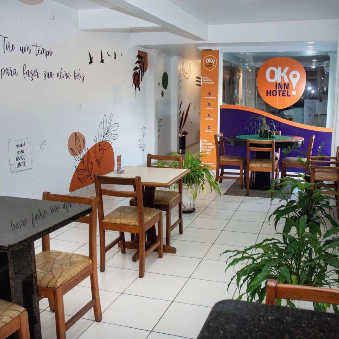 Comodidades del Alojamiento Ok Inn Hotel Tubarão
