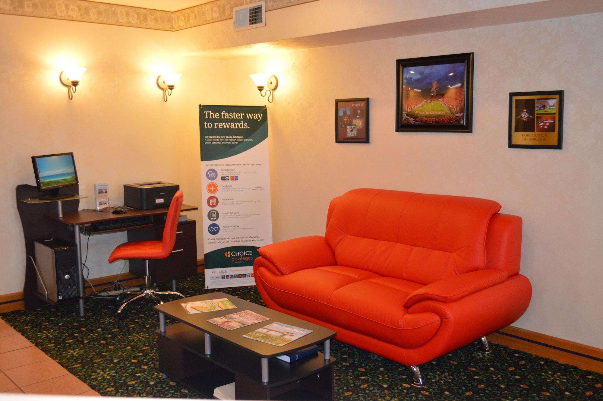 Vista Lobby Econo Lodge Christiansburg-Blacksburg I-81