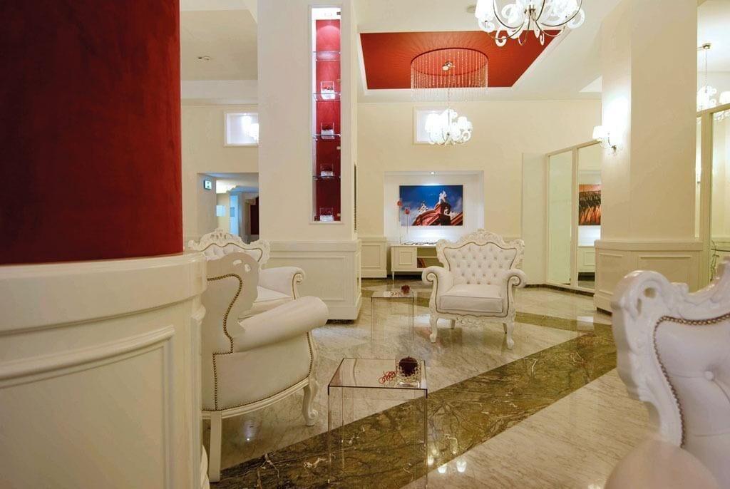 Vista Lobby JR Hotels Oriente Bari