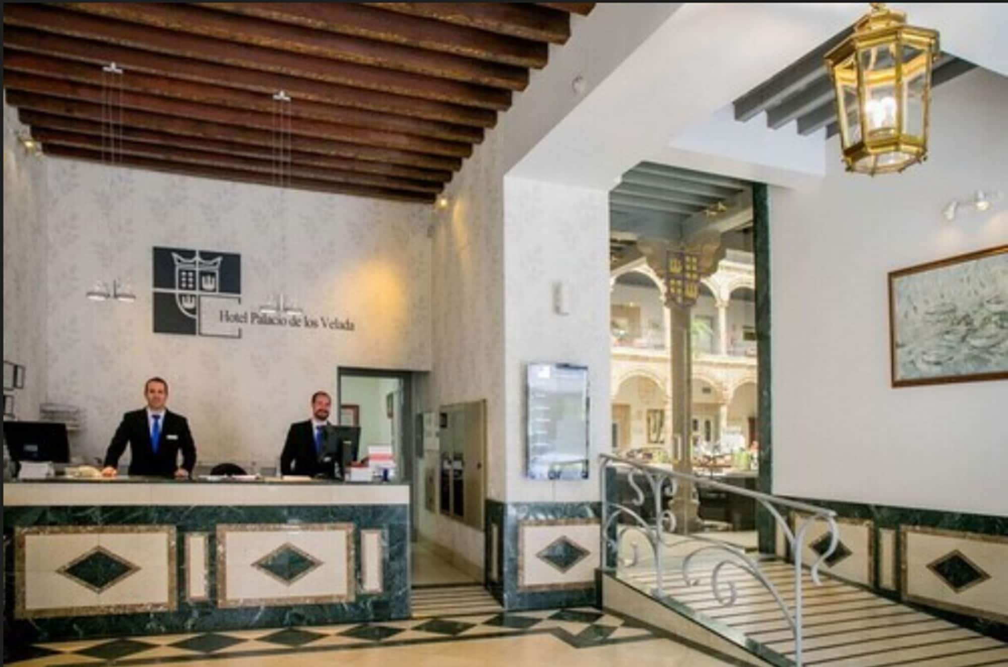 Vista Lobby Hotel Palacio de los Velada