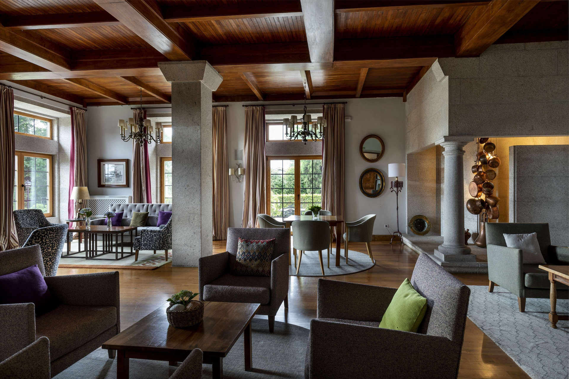 Vista Lobby Parador De Tui