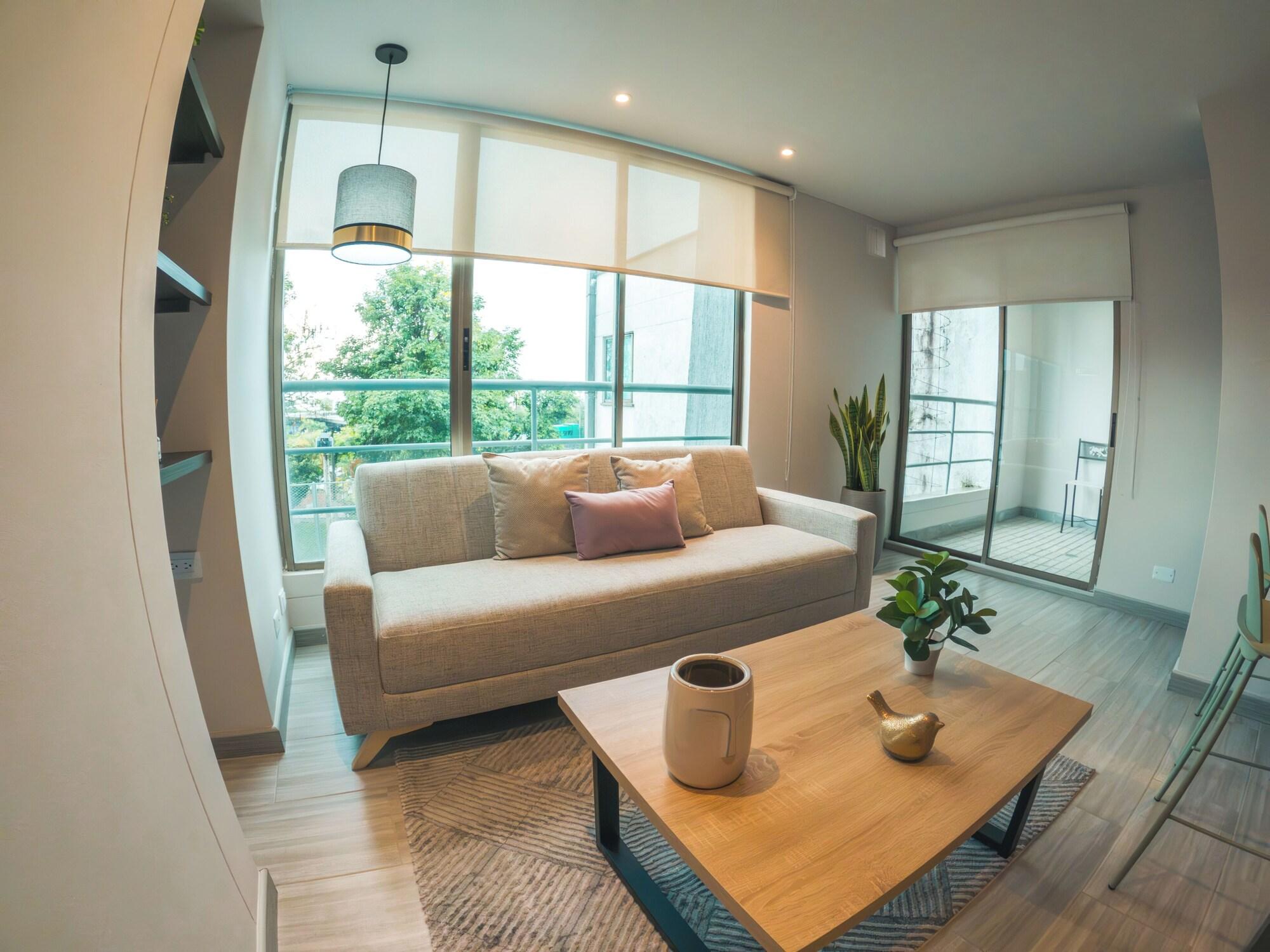 Comodidades del Alojamiento Santorini Apartamentos amoblados