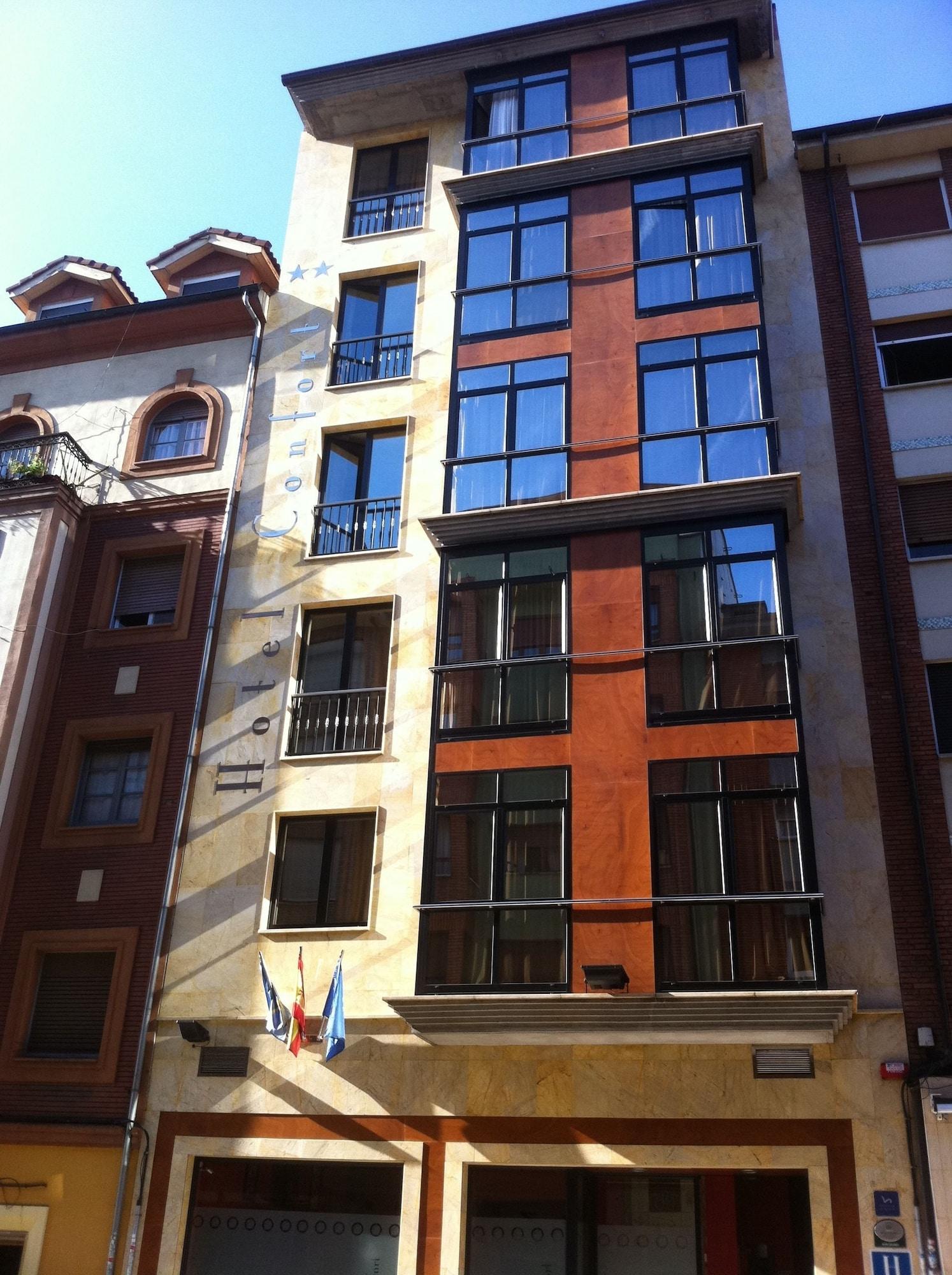 Vista Exterior Hotel Alda Centro Oviedo