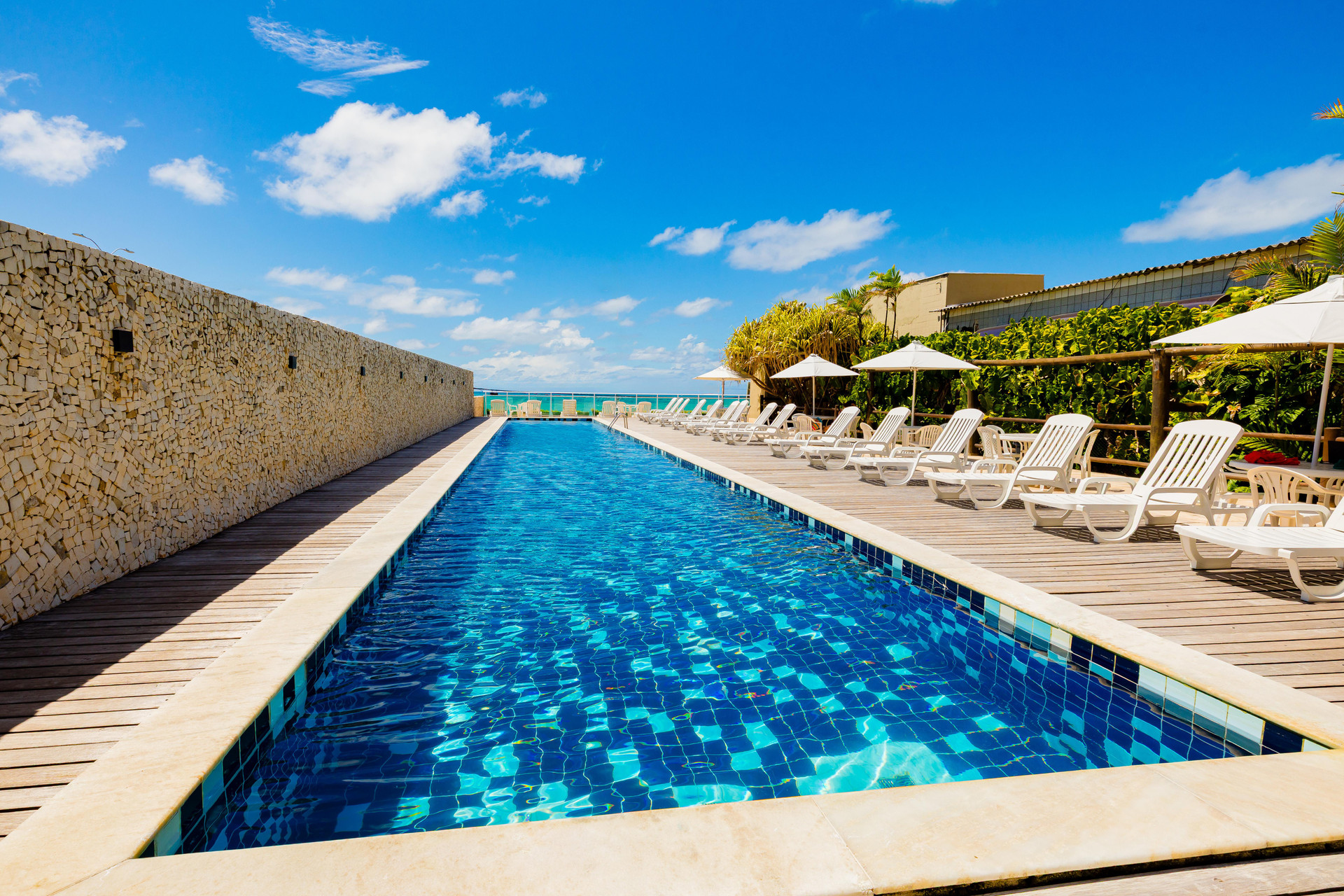Vista Piscina Yak Beach Hotel Natal