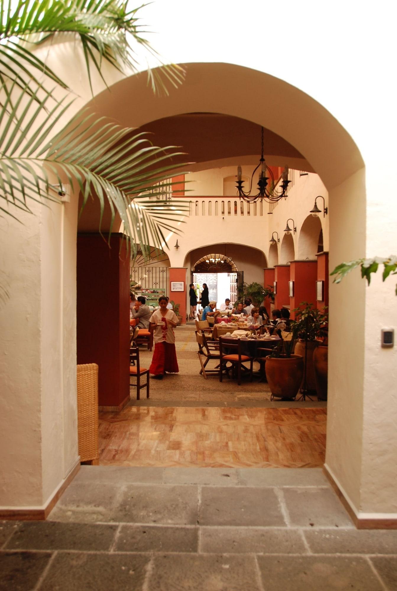 Vista Lobby Hotel Casa Antigua