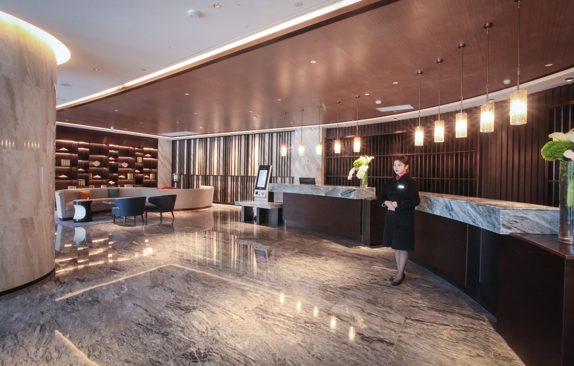 Vista Lobby Yindu Hotel Yiwu