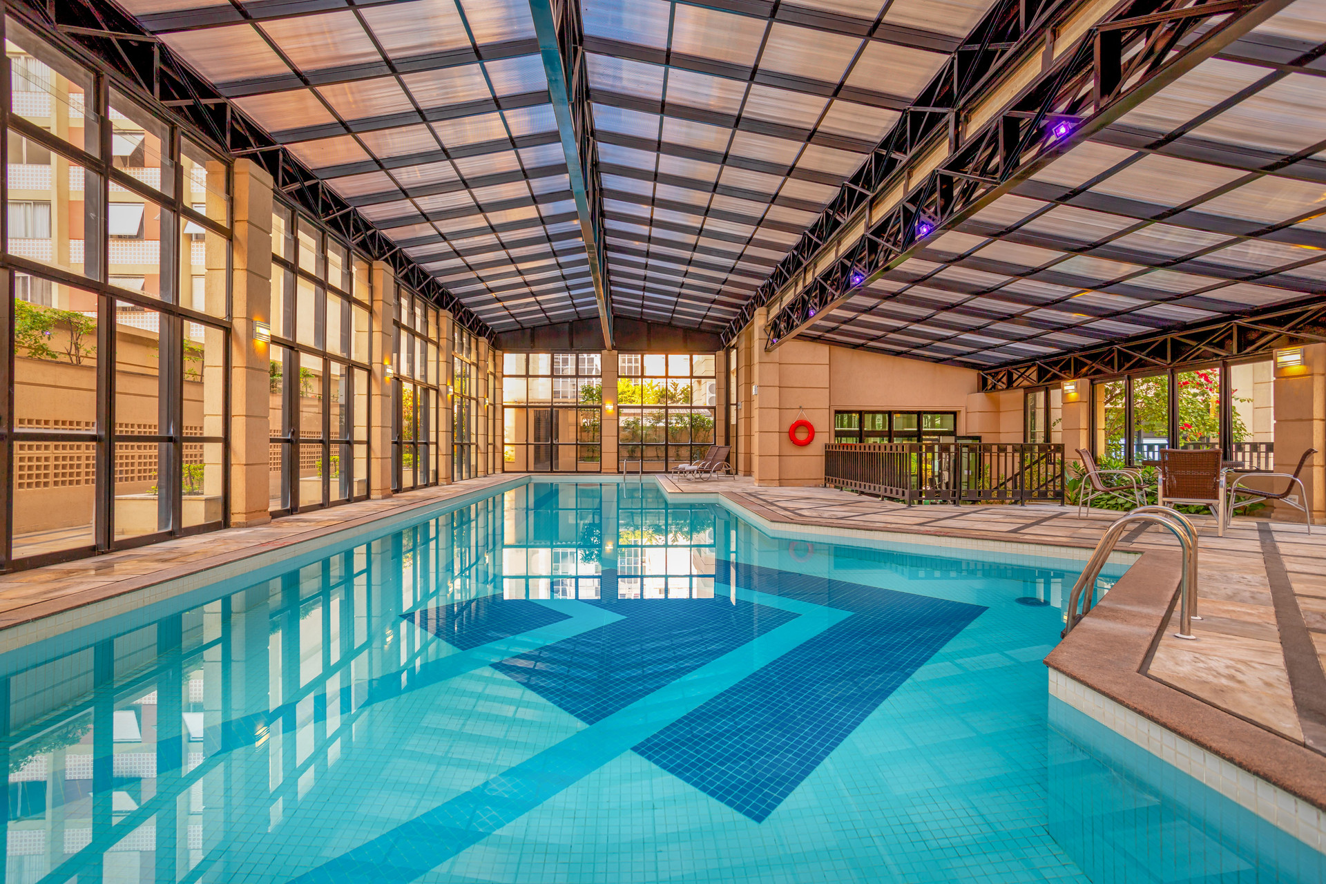 Vista Piscina Mercure São Paulo Pinheiros