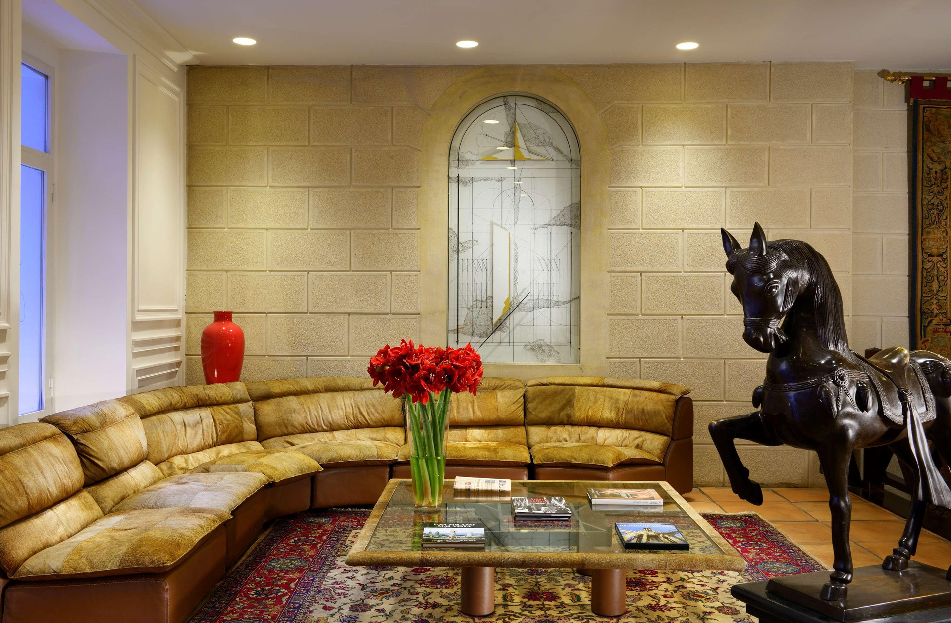 Vista Lobby Hotel Pierre Milano