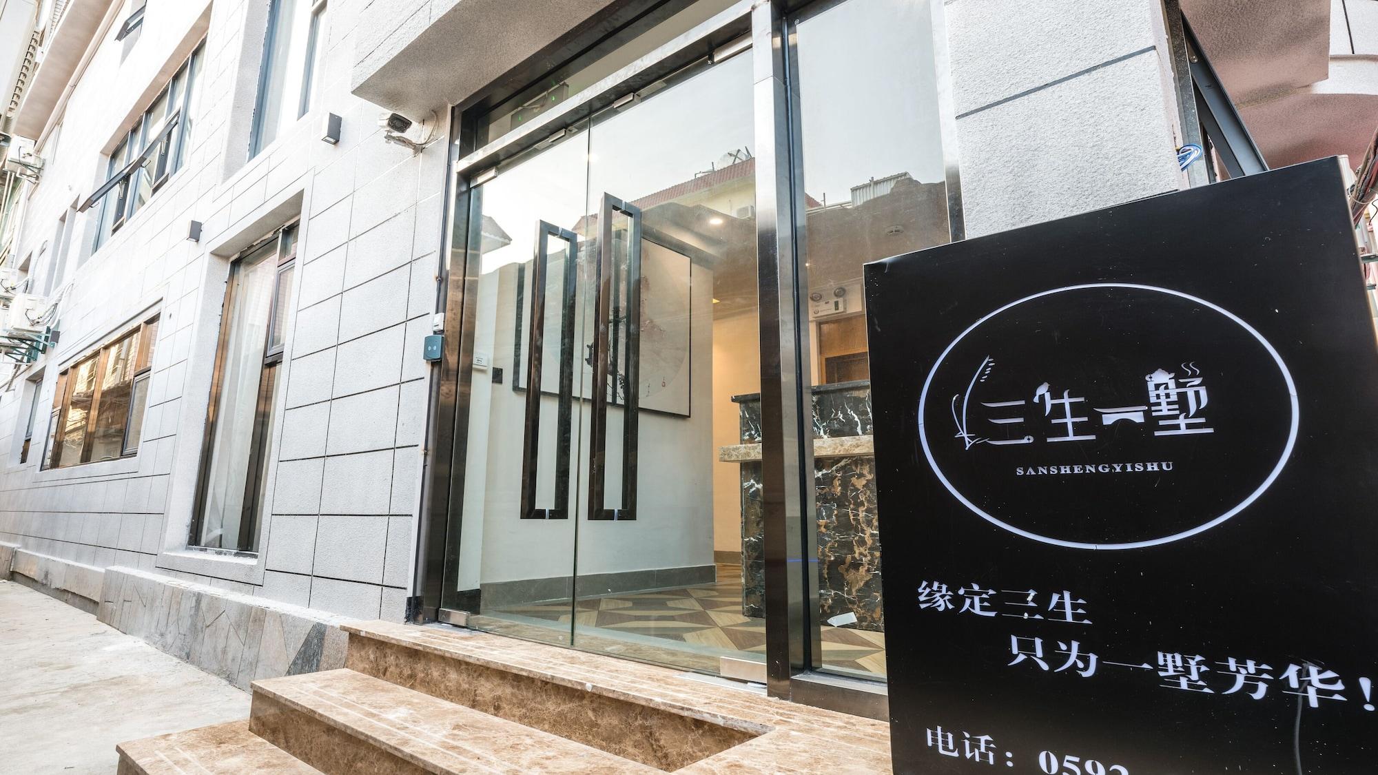 Vista Exterior Floral Hotel Sanshengyishu Seaview Villa