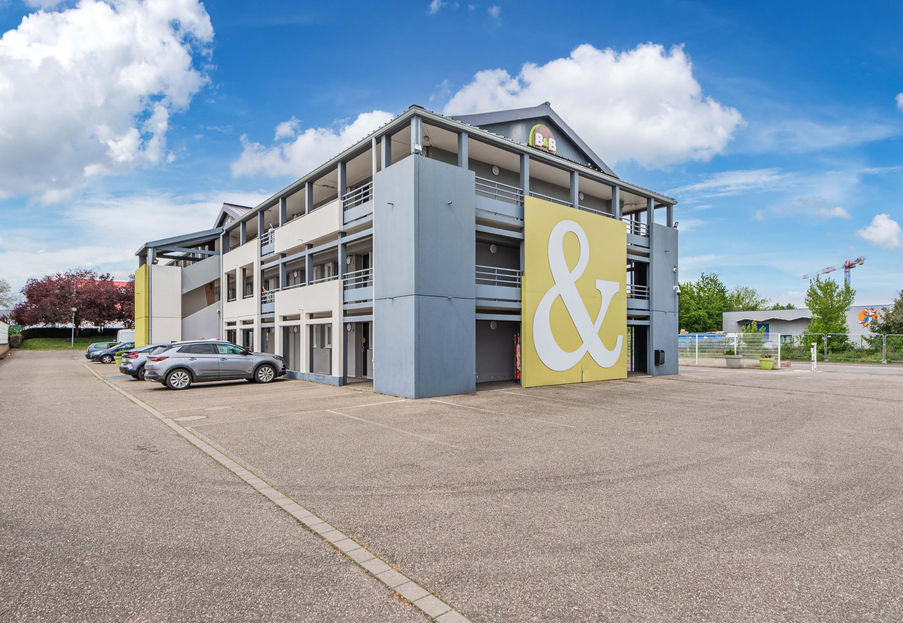 Vista Exterior B&B HOTEL Strasbourg Nord Industrie