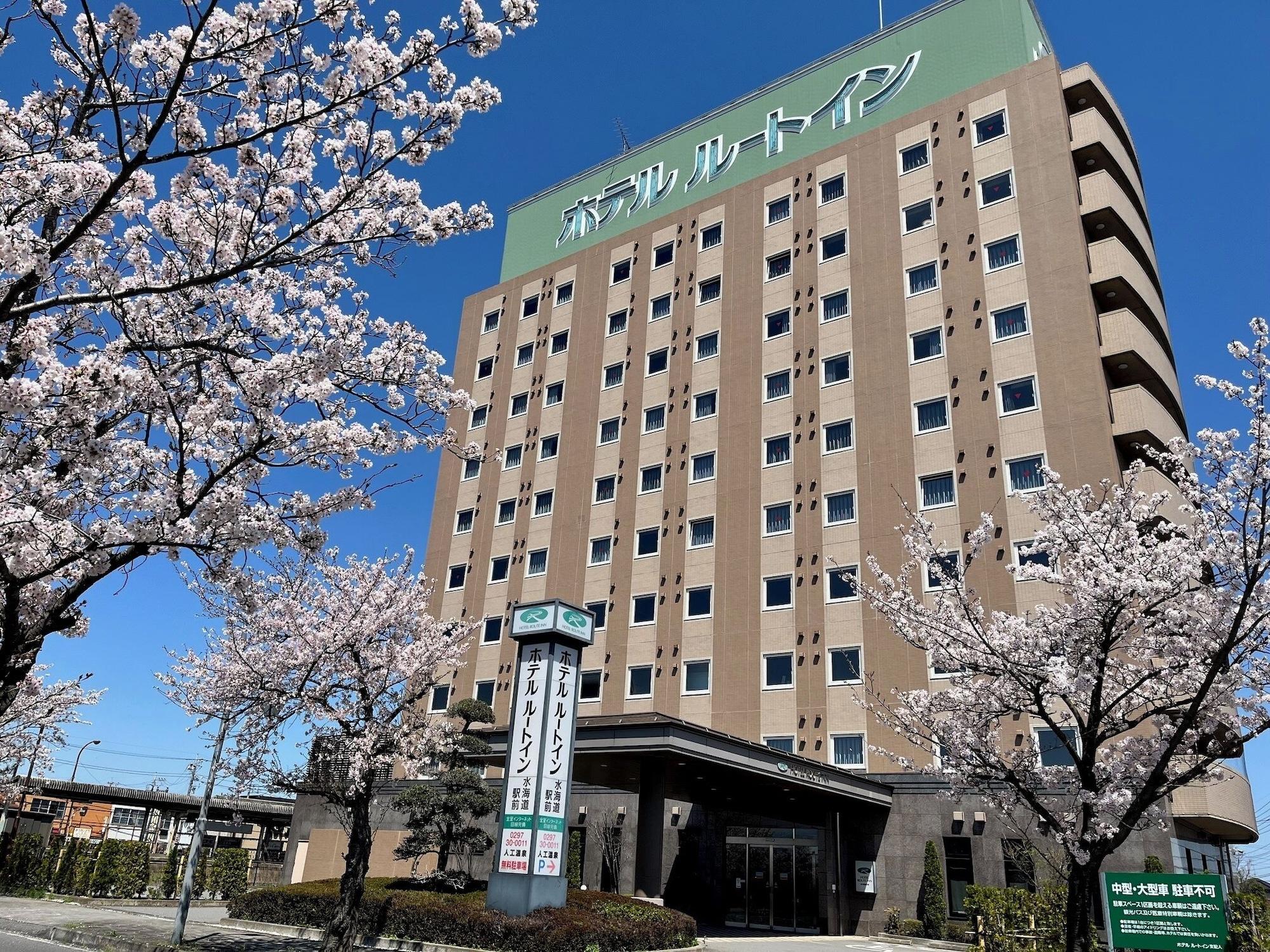 Vista Exterior Hotel Route Inn Mitsukaido Ekimae